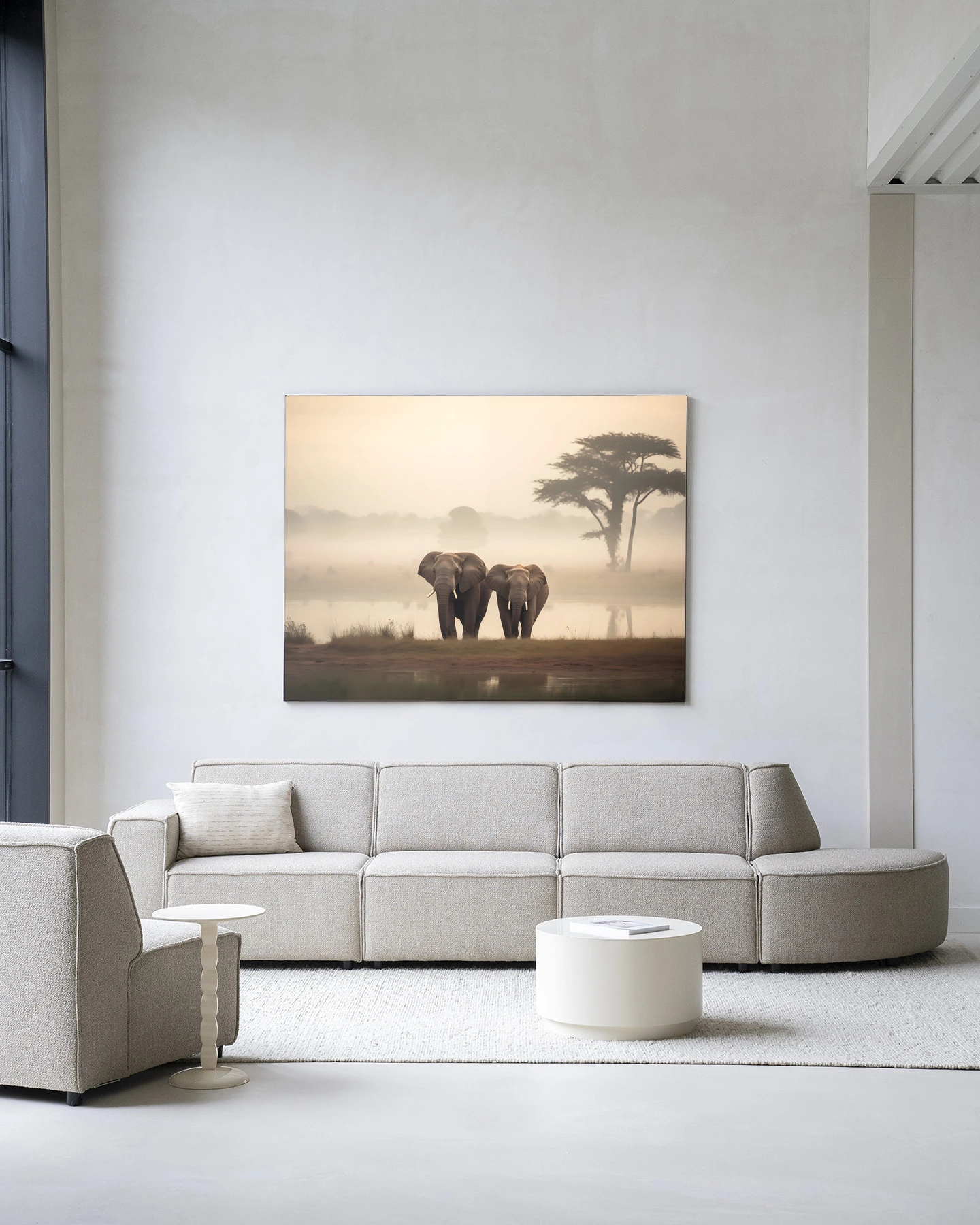 Wandkleed Elephant Mother - Urban Cotton