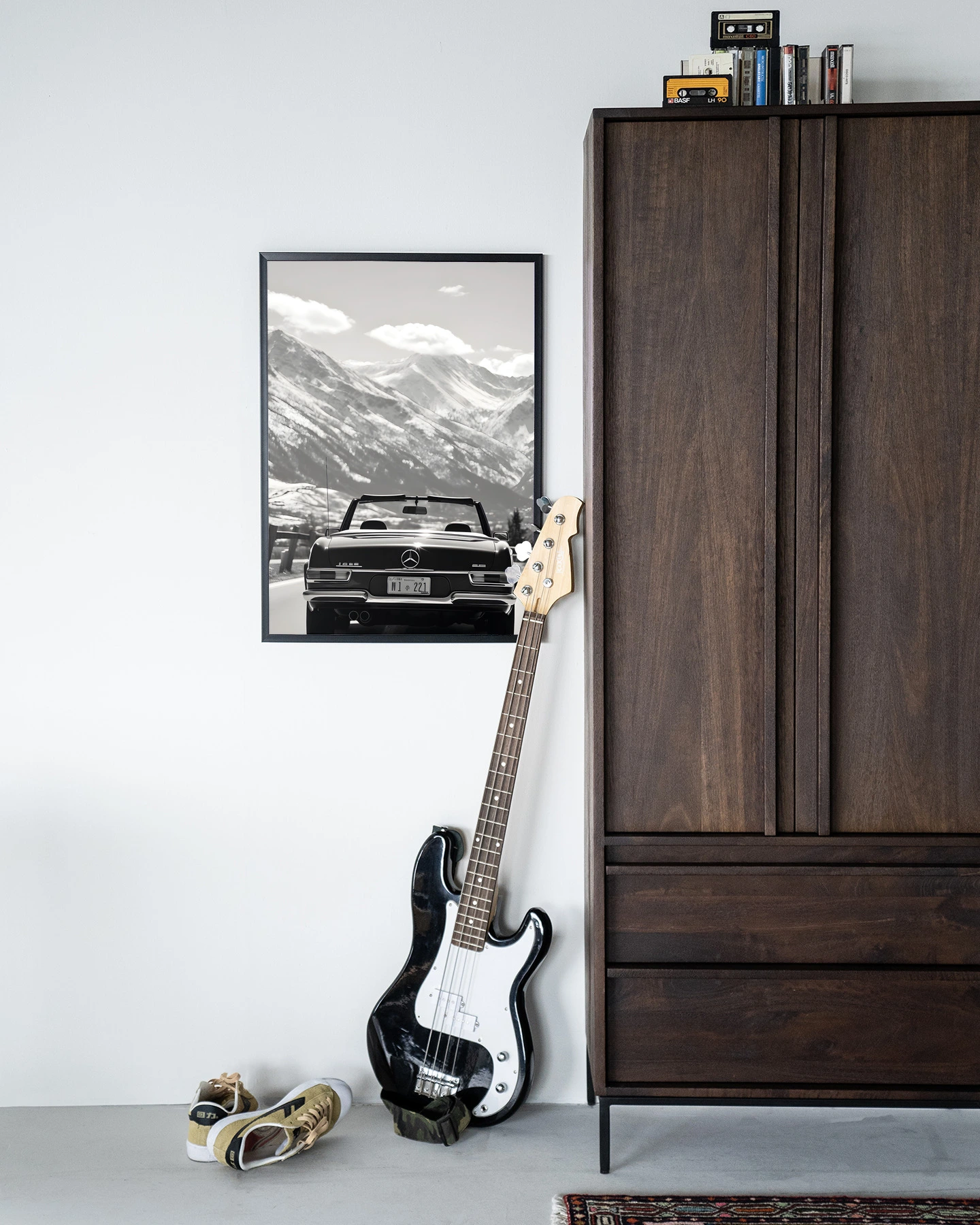 Wandkleed Winter Road - Urban Cotton