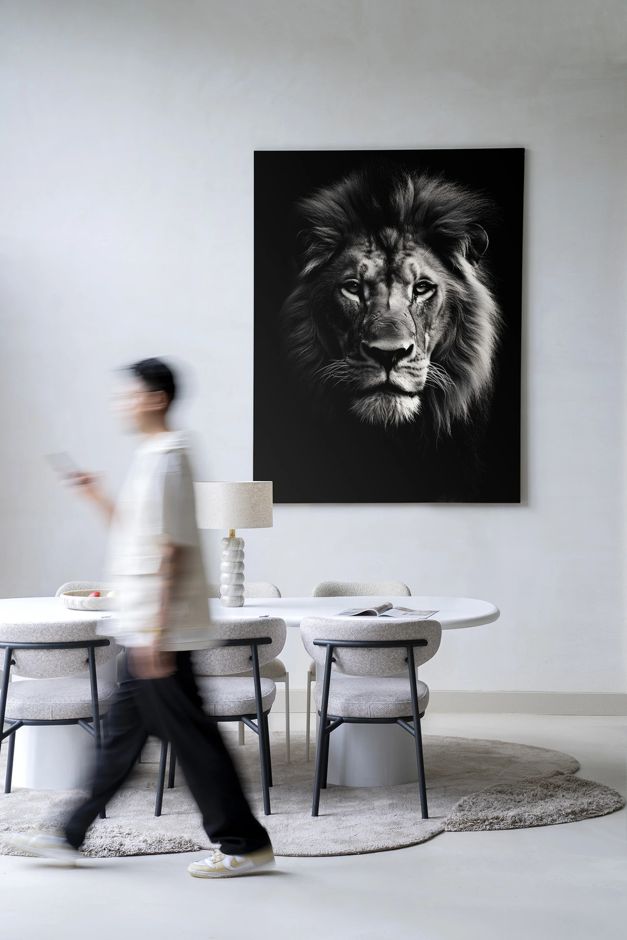 Wandkleed Mighty Lion - Urban Cotton