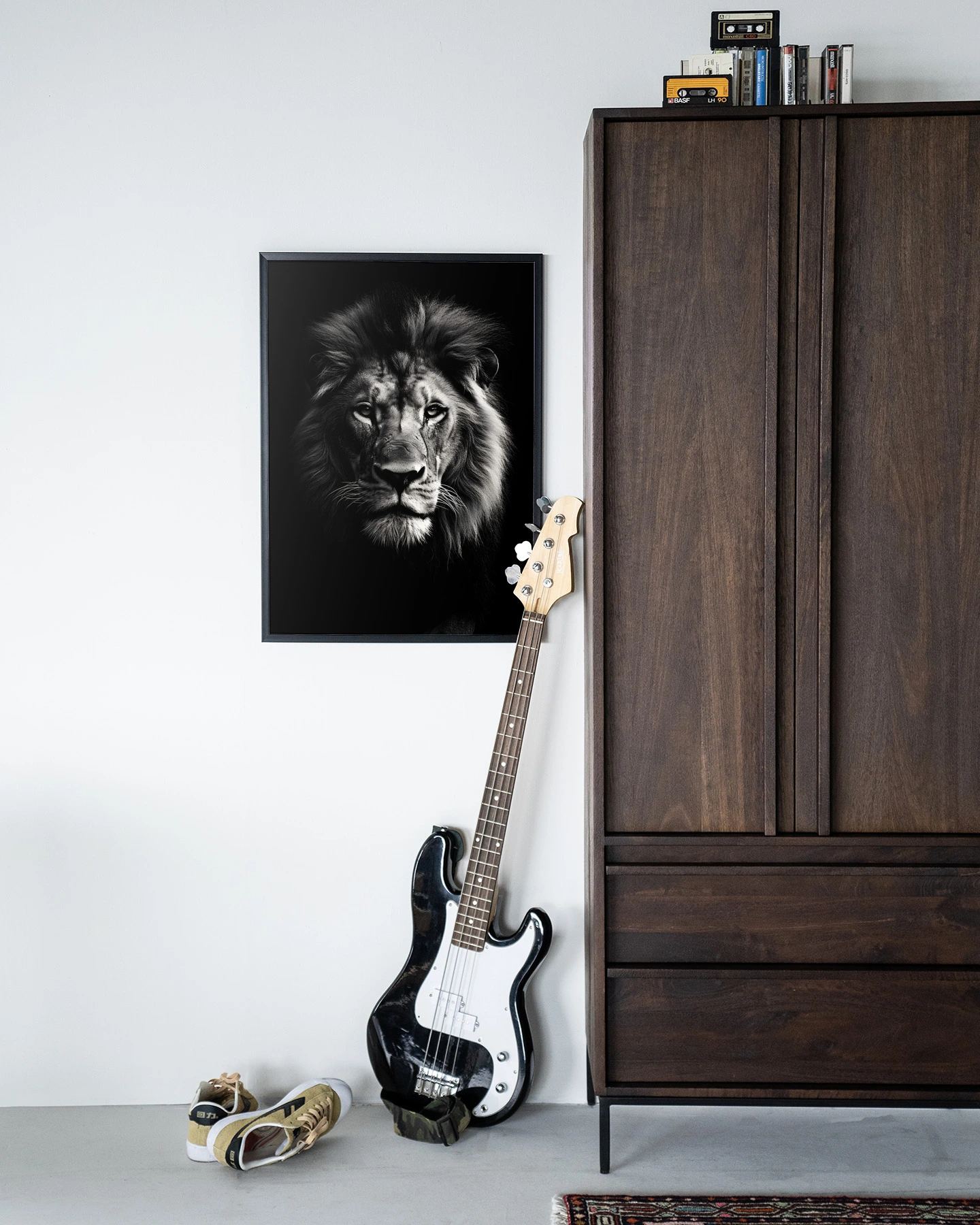 Wandkleed Mighty Lion - Urban Cotton