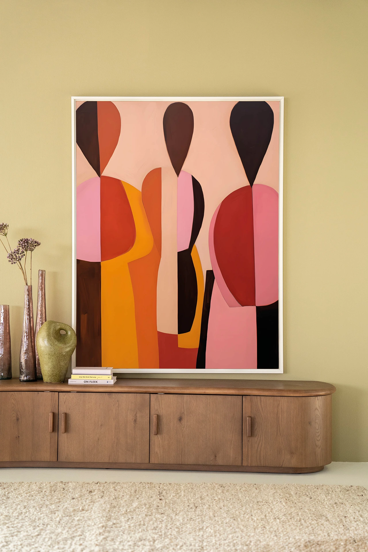 Wandkleed Silhouettes - Urban Cotton