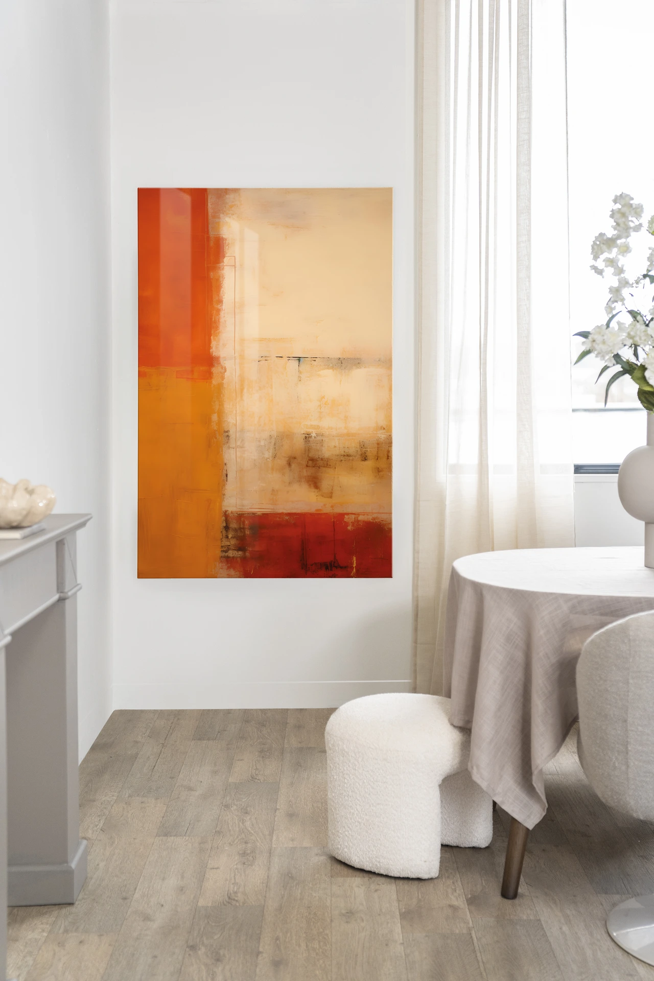 Wandkleed Rusty Abstract - Urban Cotton
