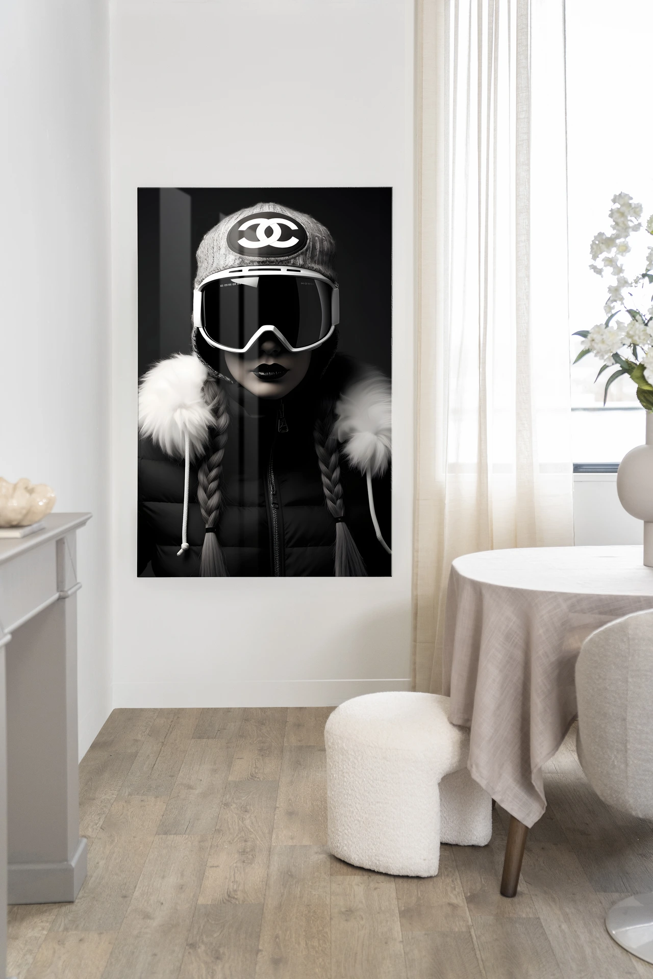 Wandkleed Luxury Snow Girl - Urban Cotton