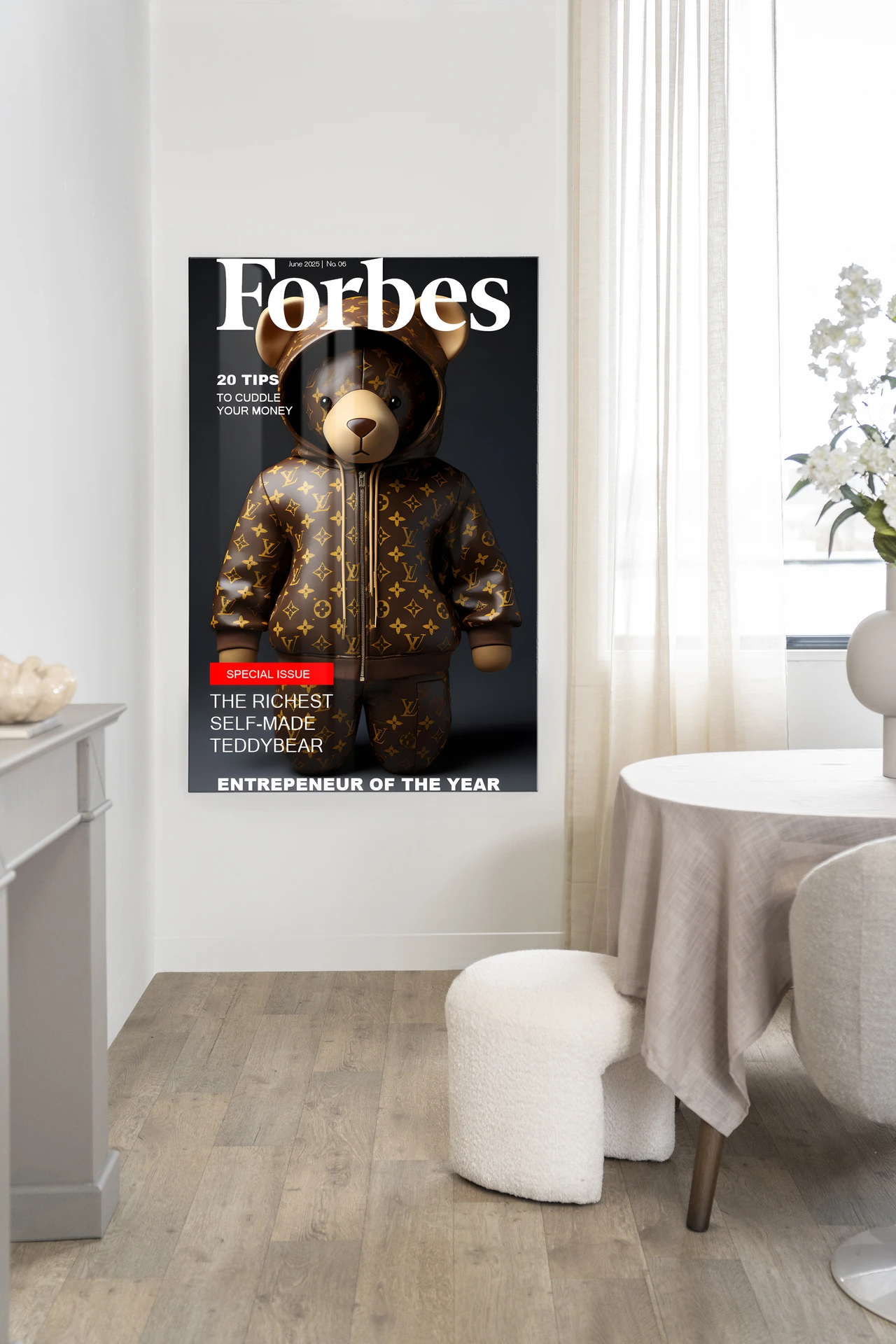 Wandkleed Selfmade Teddybear - Urban Cotton