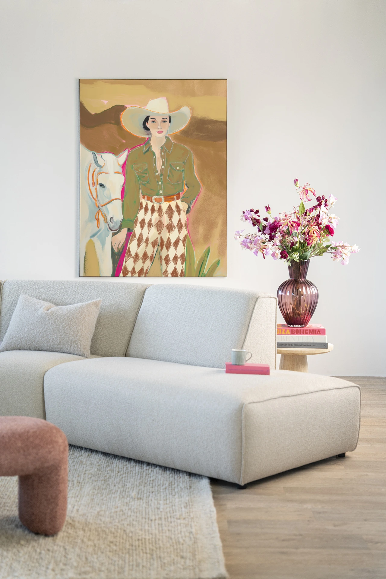 Wandkleed Cowgirl 3 - Urban Cotton