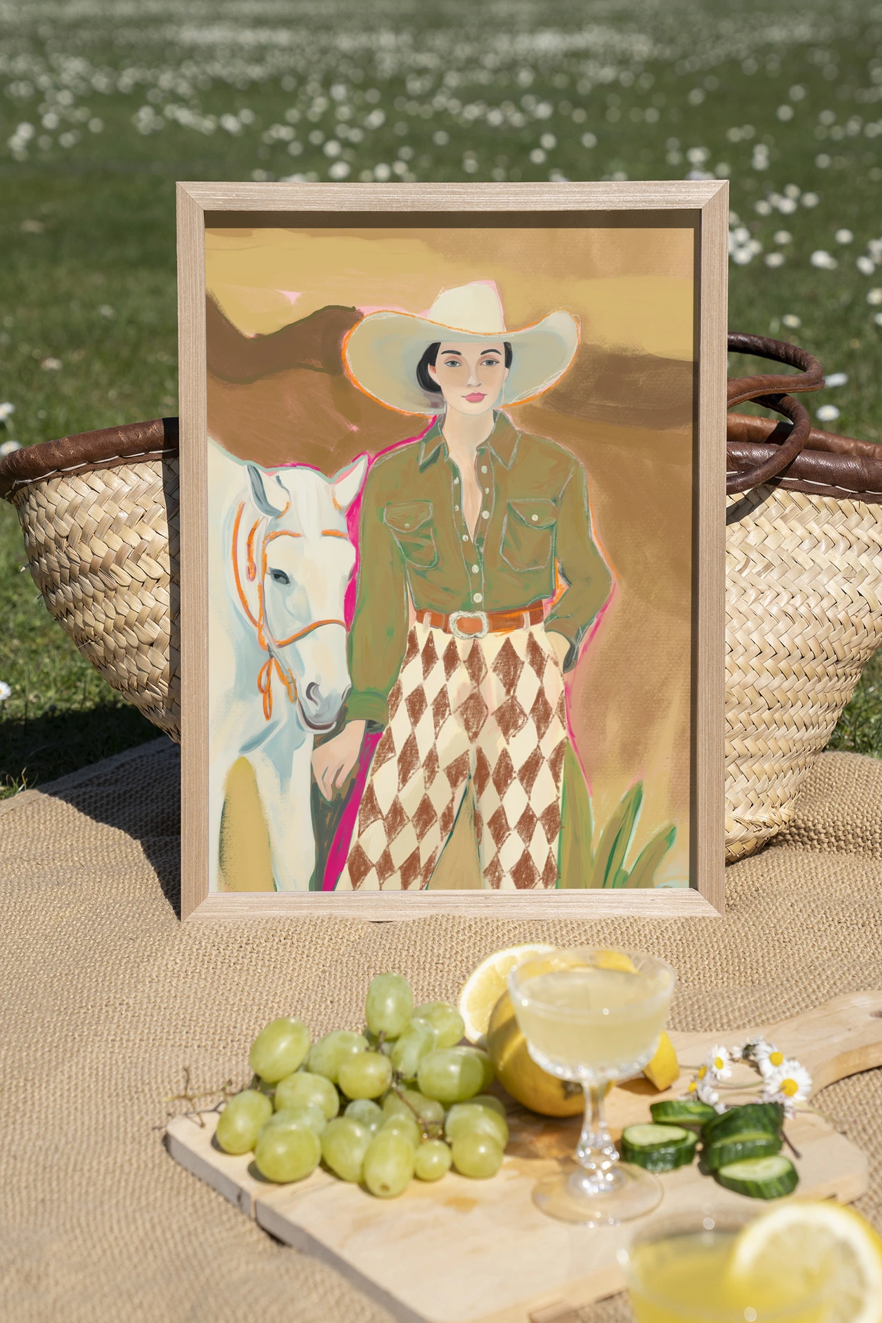 Wandkleed Cowgirl 3 - Urban Cotton