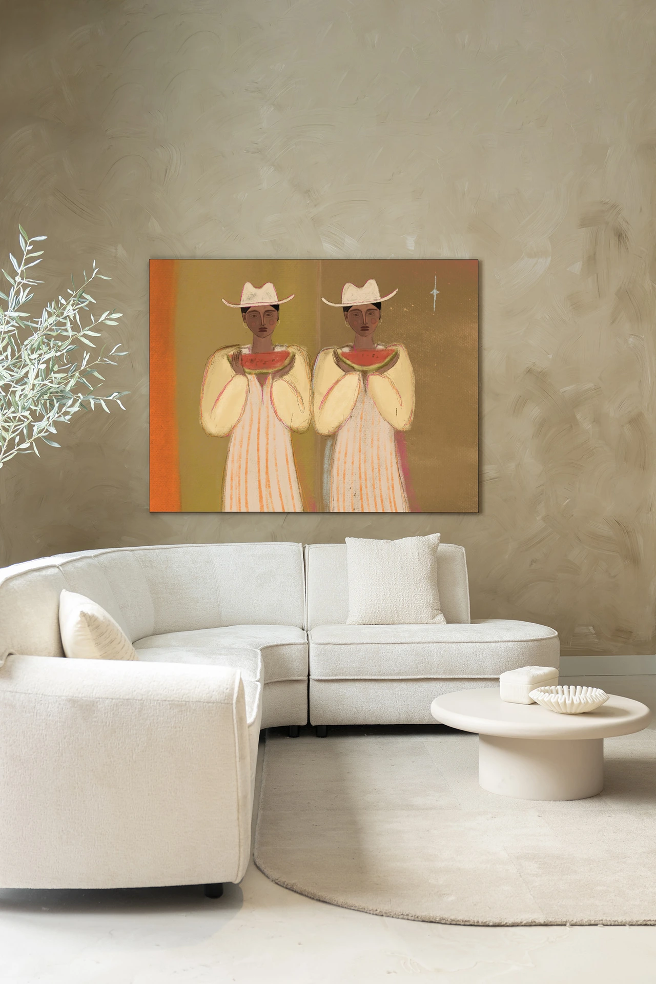 Wandkleed Watermelon Girl - Urban Cotton
