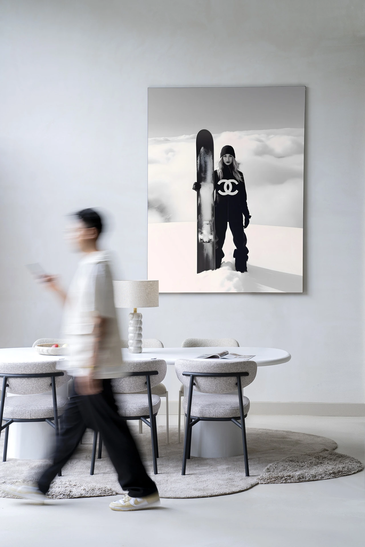 Wandkleed Snow Girl - Urban Cotton