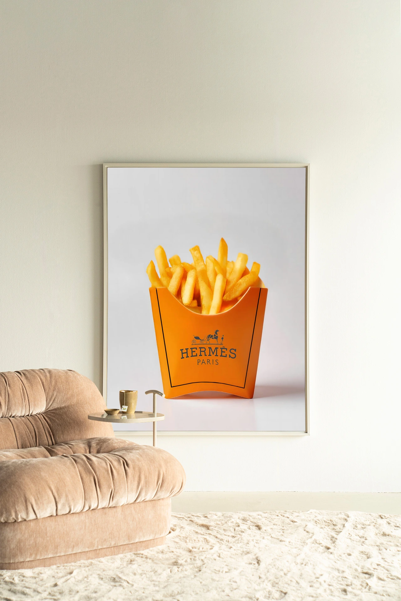 Wandkleed Hermes Fries - Urban Cotton