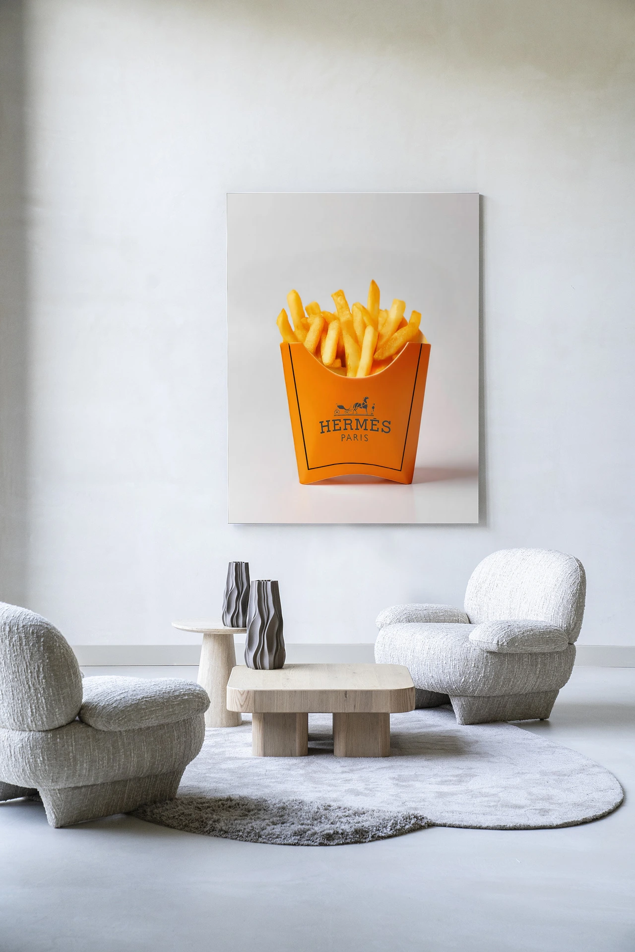 Wandkleed Hermes Fries - Urban Cotton