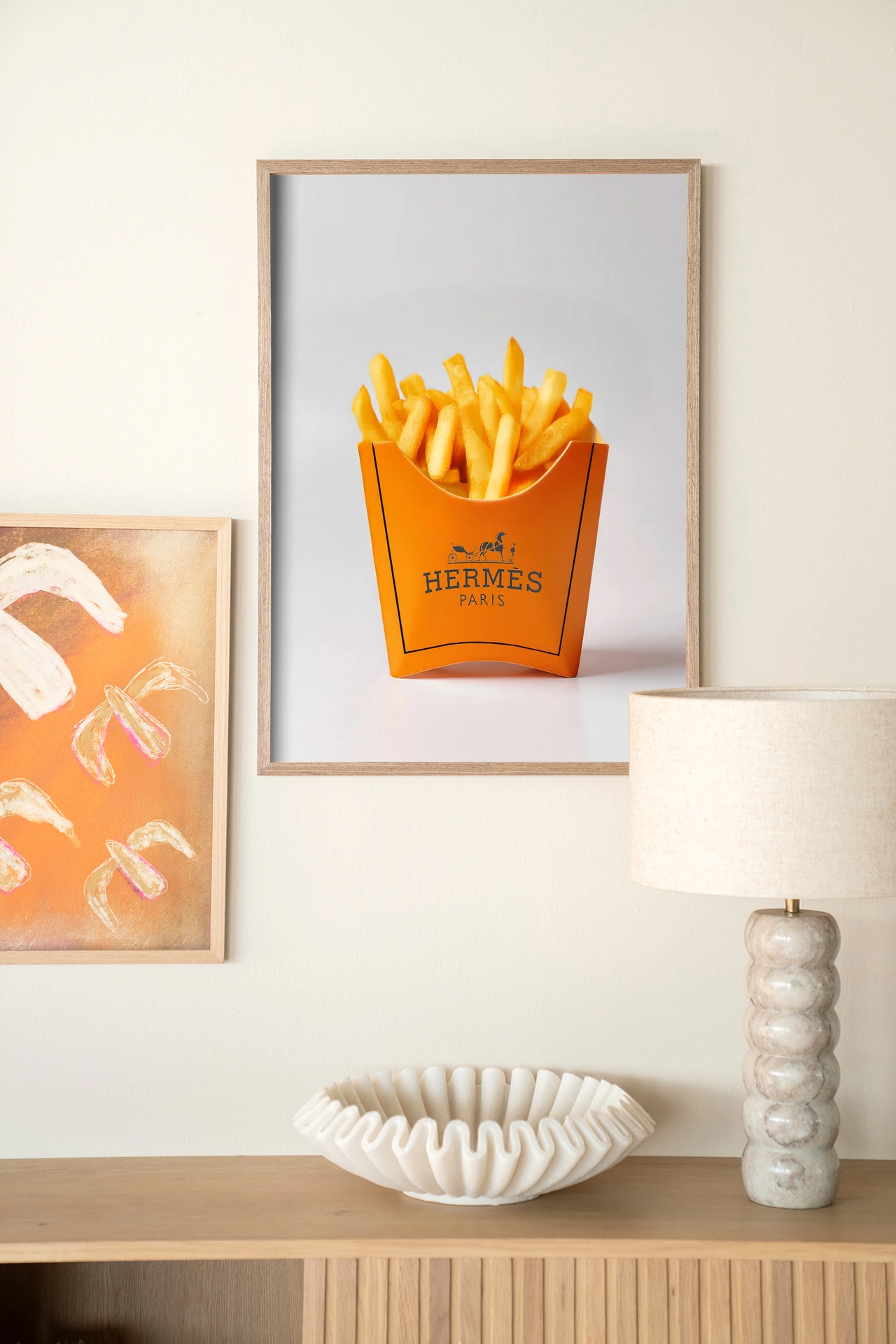 Wandkleed Hermes Fries - Urban Cotton