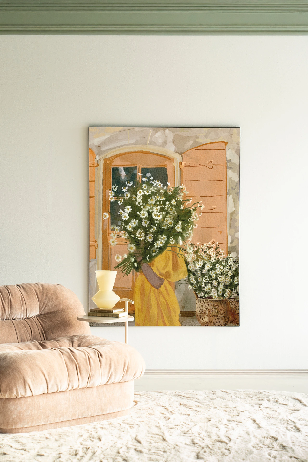 Wandkleed Daisy Lady - Urban Cotton