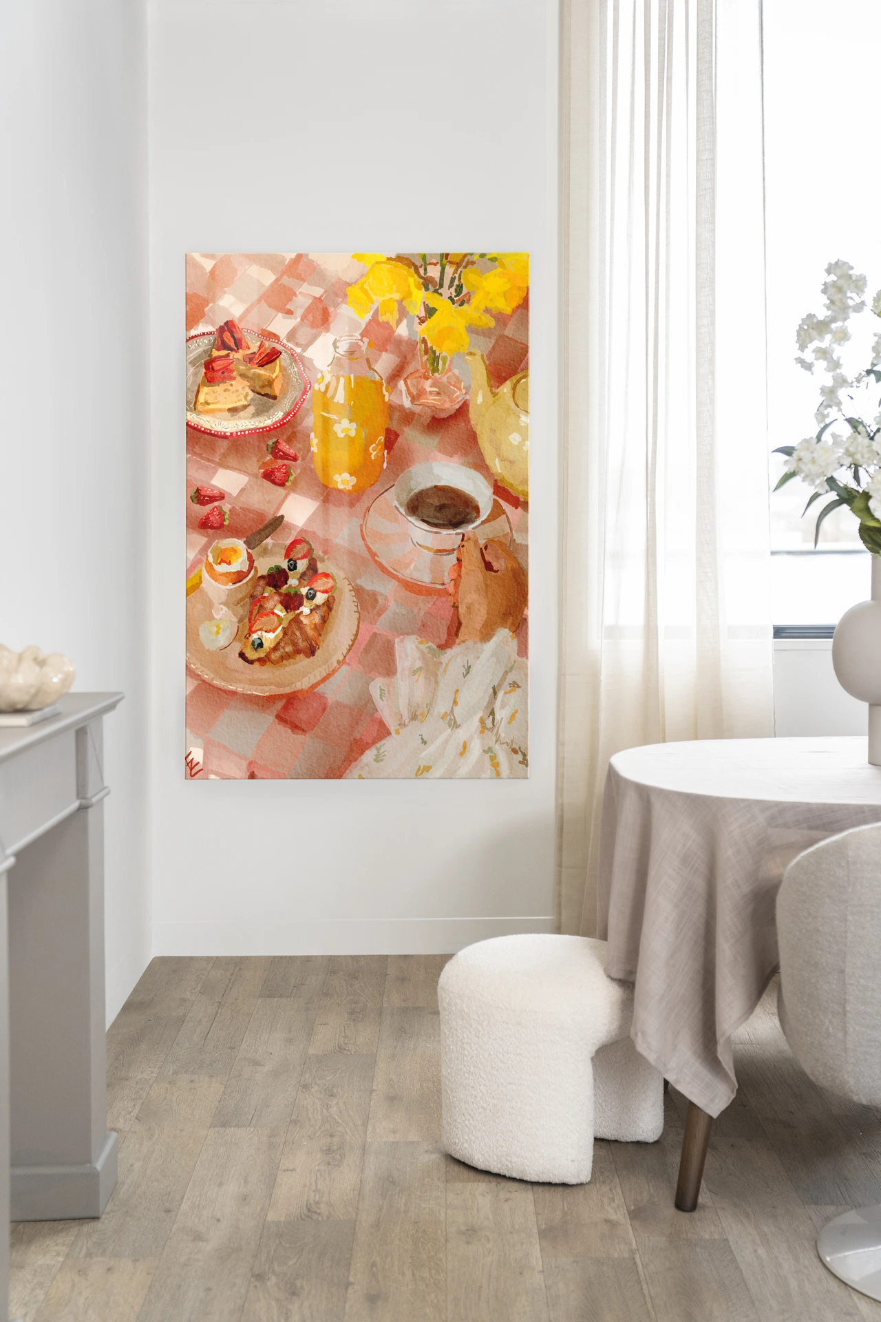 Wandkleed Spring Breakfast - Urban Cotton