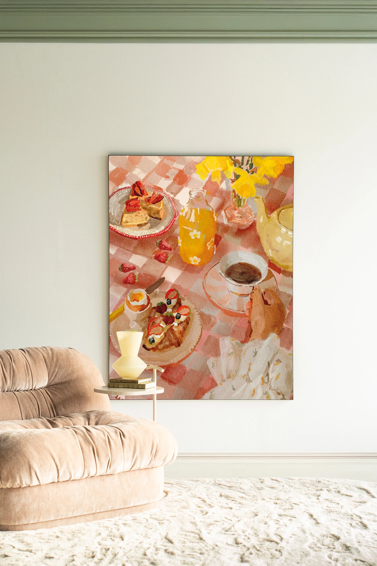 Wandkleed Spring Breakfast - Urban Cotton