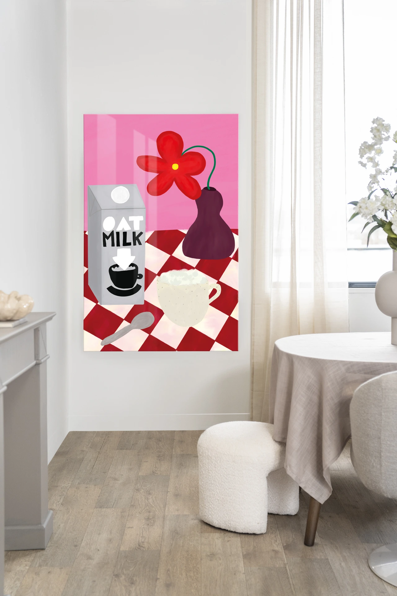 Wandkleed Oatmilk Morning - Urban Cotton