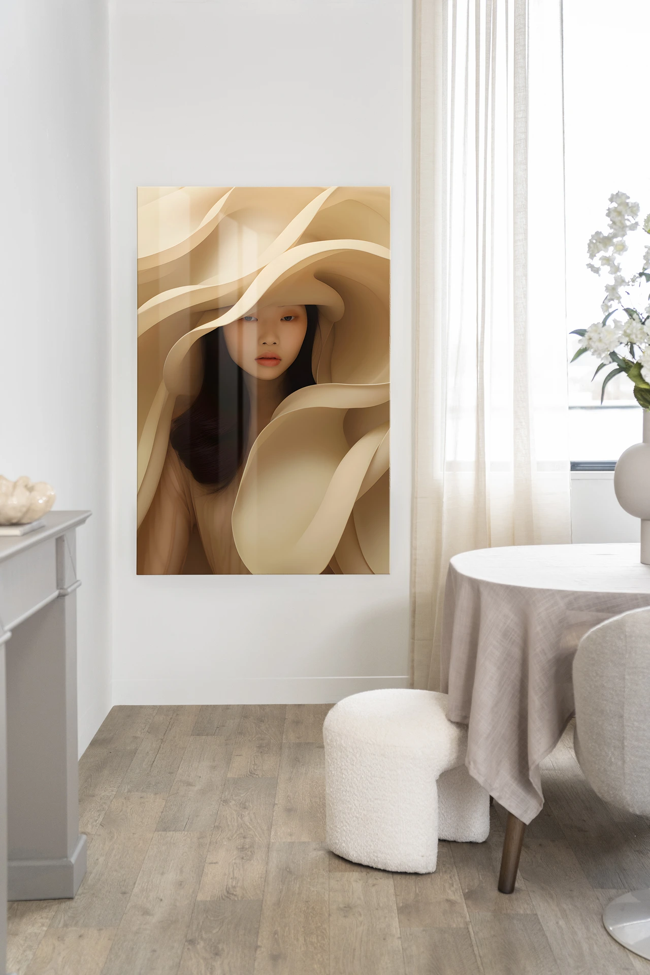 Wandkleed Light Flow - Urban Cotton