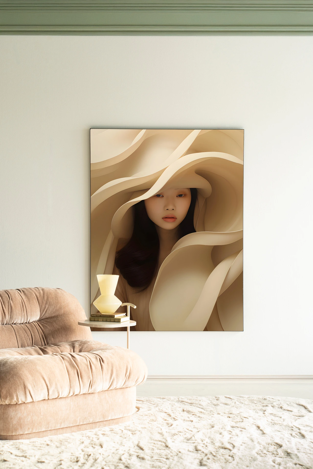 Wandkleed Light Flow - Urban Cotton