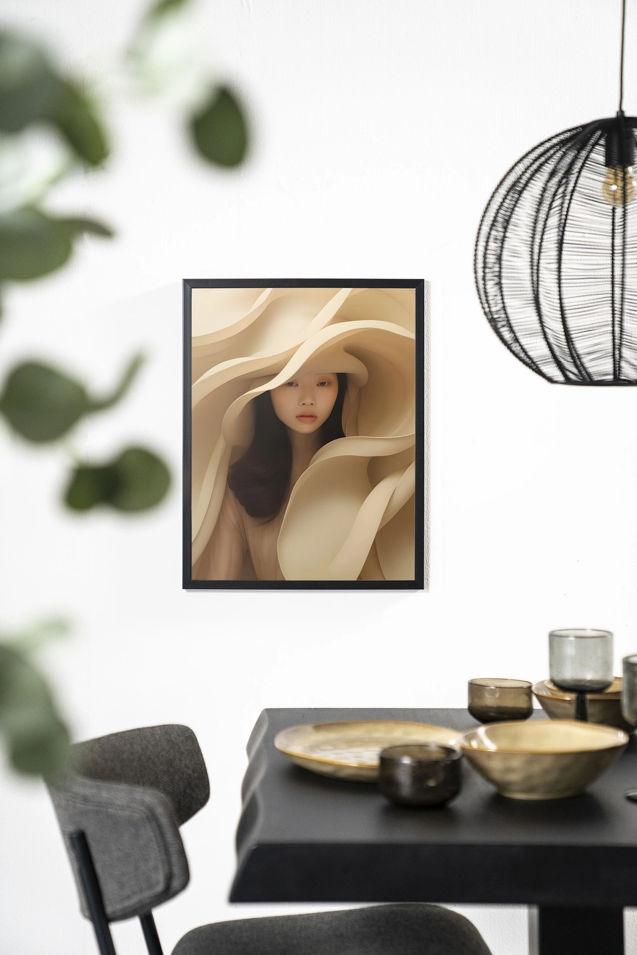 Wandkleed Light Flow - Urban Cotton