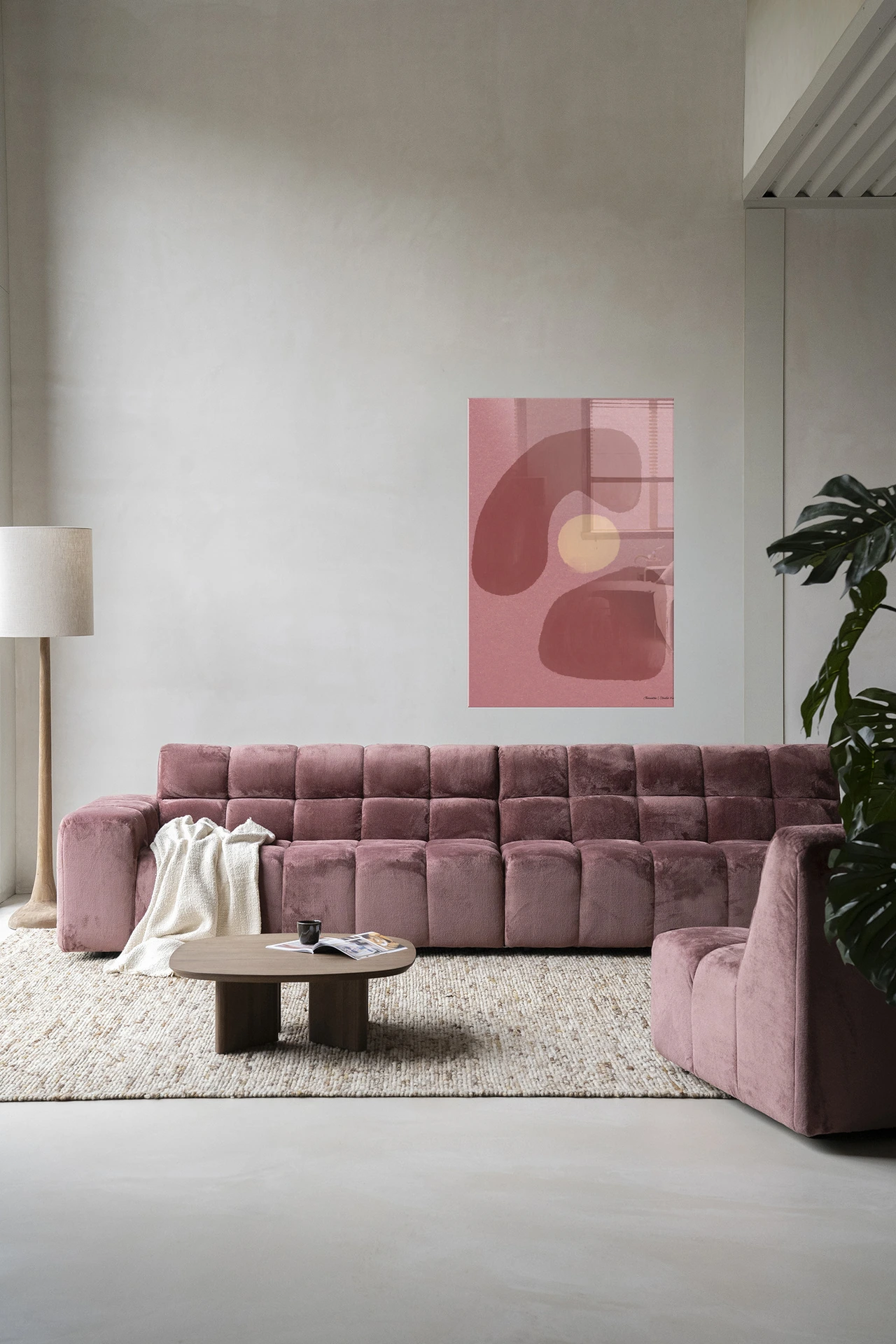 Wall Hanging Elementa Morado 1 - Urban Cotton