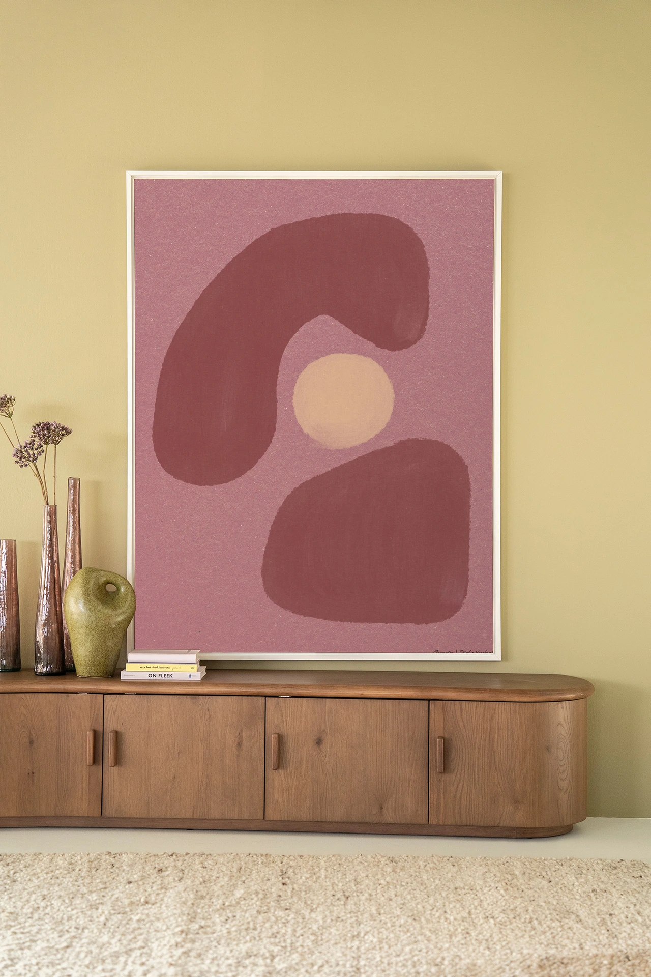 Wall Hanging Elementa Morado 1 - Urban Cotton