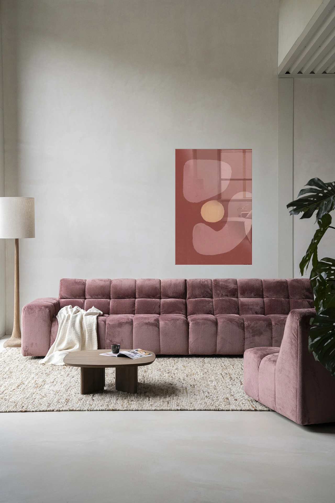 Wall Hanging Elementa Morado 2 - Urban Cotton