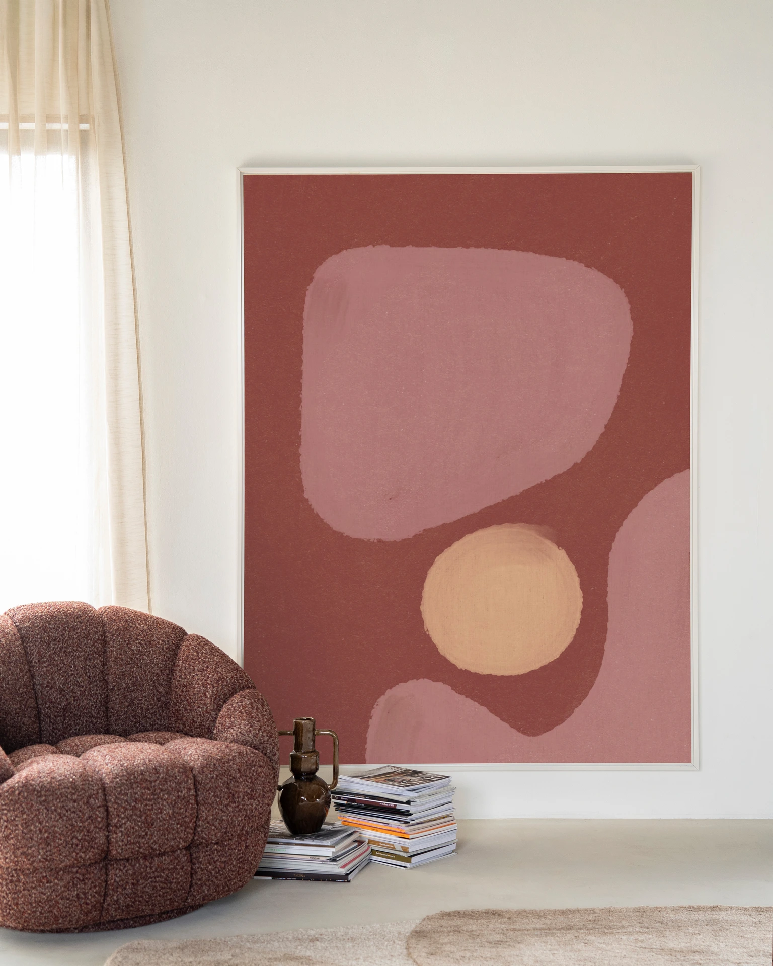 Wall Hanging Elementa Morado 2 - Urban Cotton