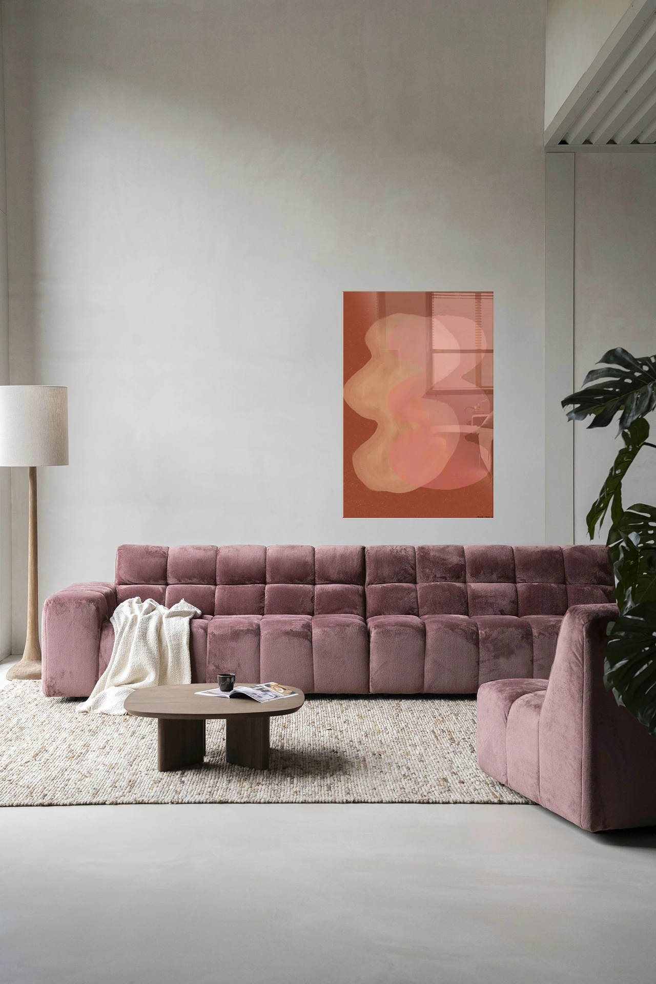 Wall Hanging Elementa Rossa 2 - Urban Cotton