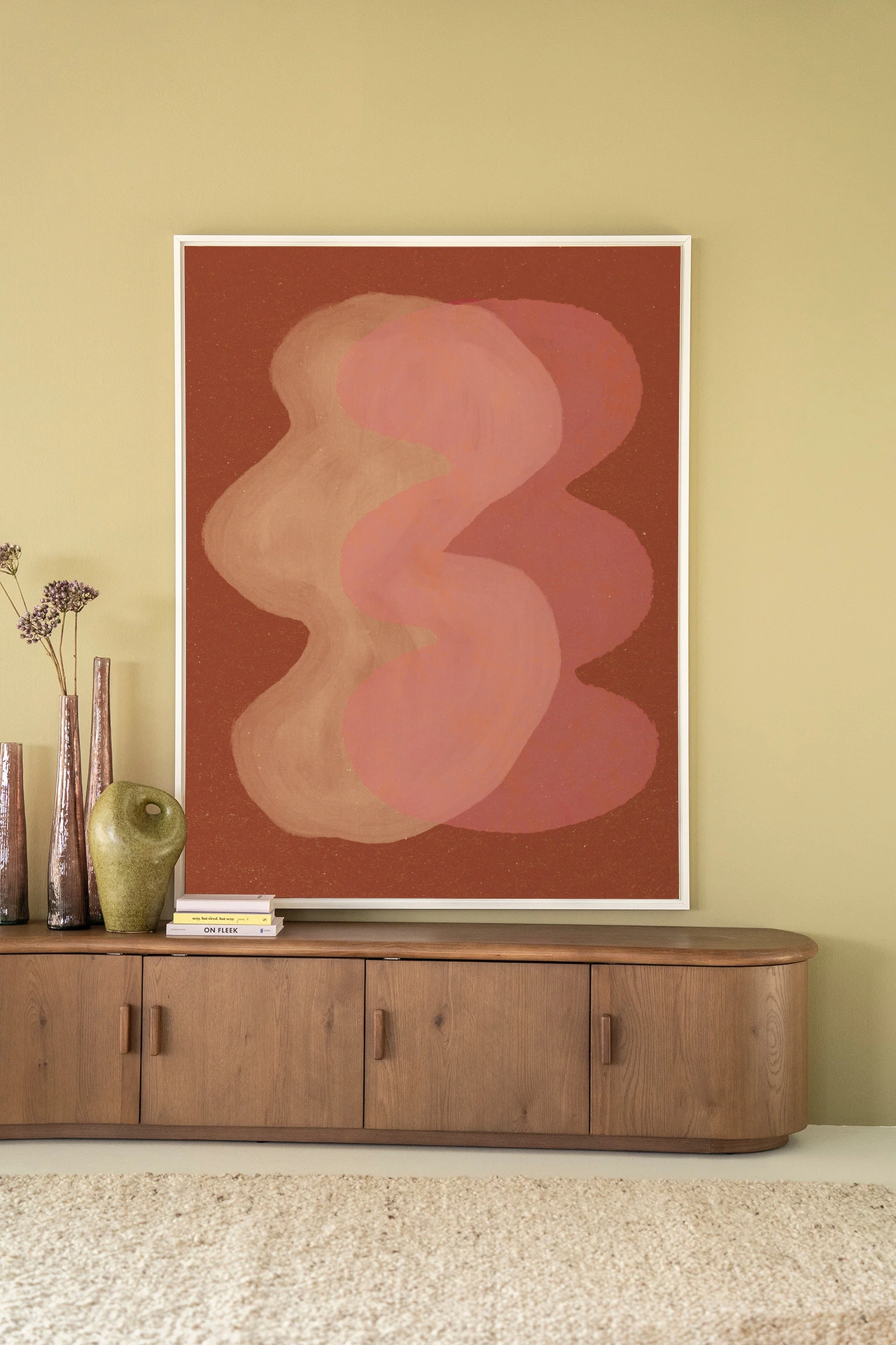 Wall Hanging Elementa Rossa 2 - Urban Cotton