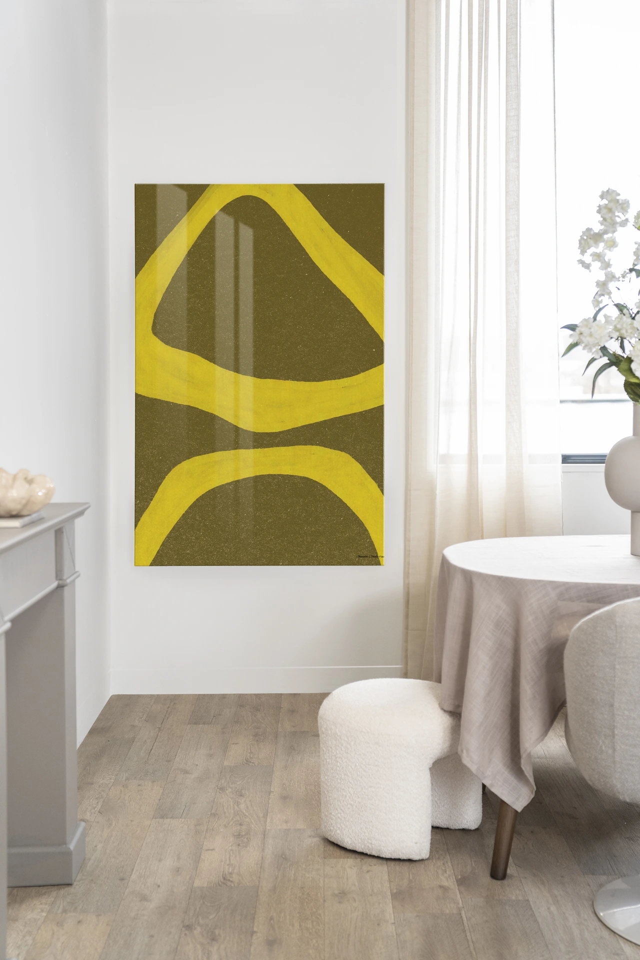 Wall Hanging Elementa Verde 1 - Urban Cotton
