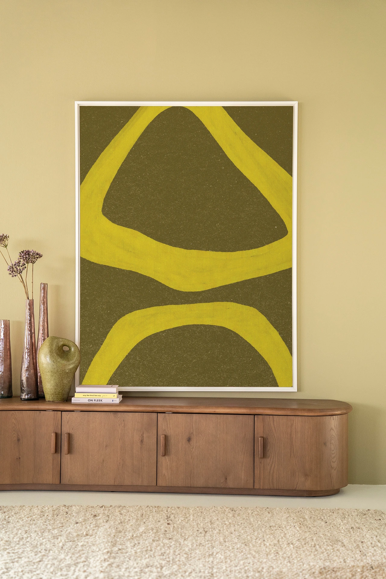 Wall Hanging Elementa Verde 1 - Urban Cotton