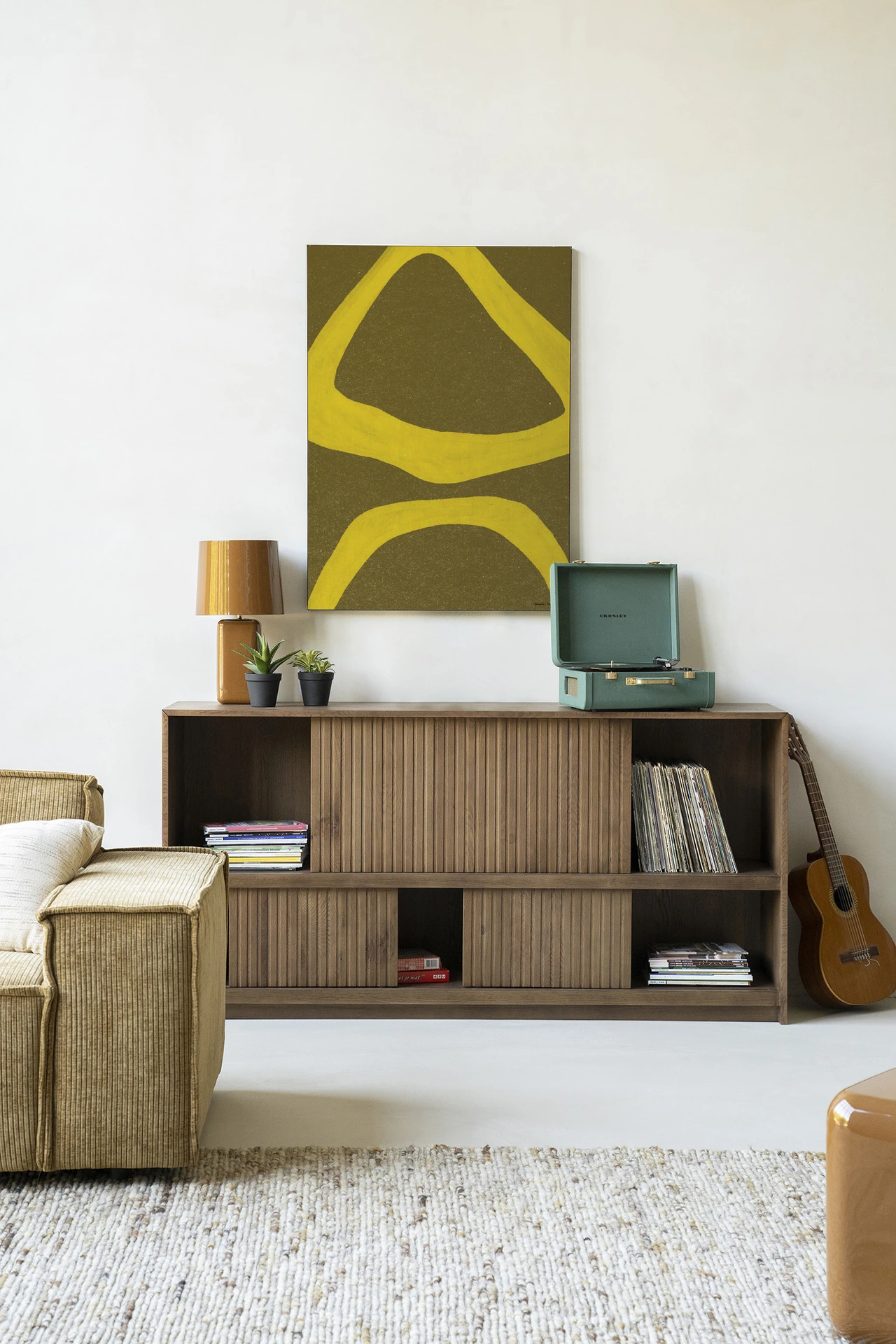 Wall Hanging Elementa Verde 1 - Urban Cotton