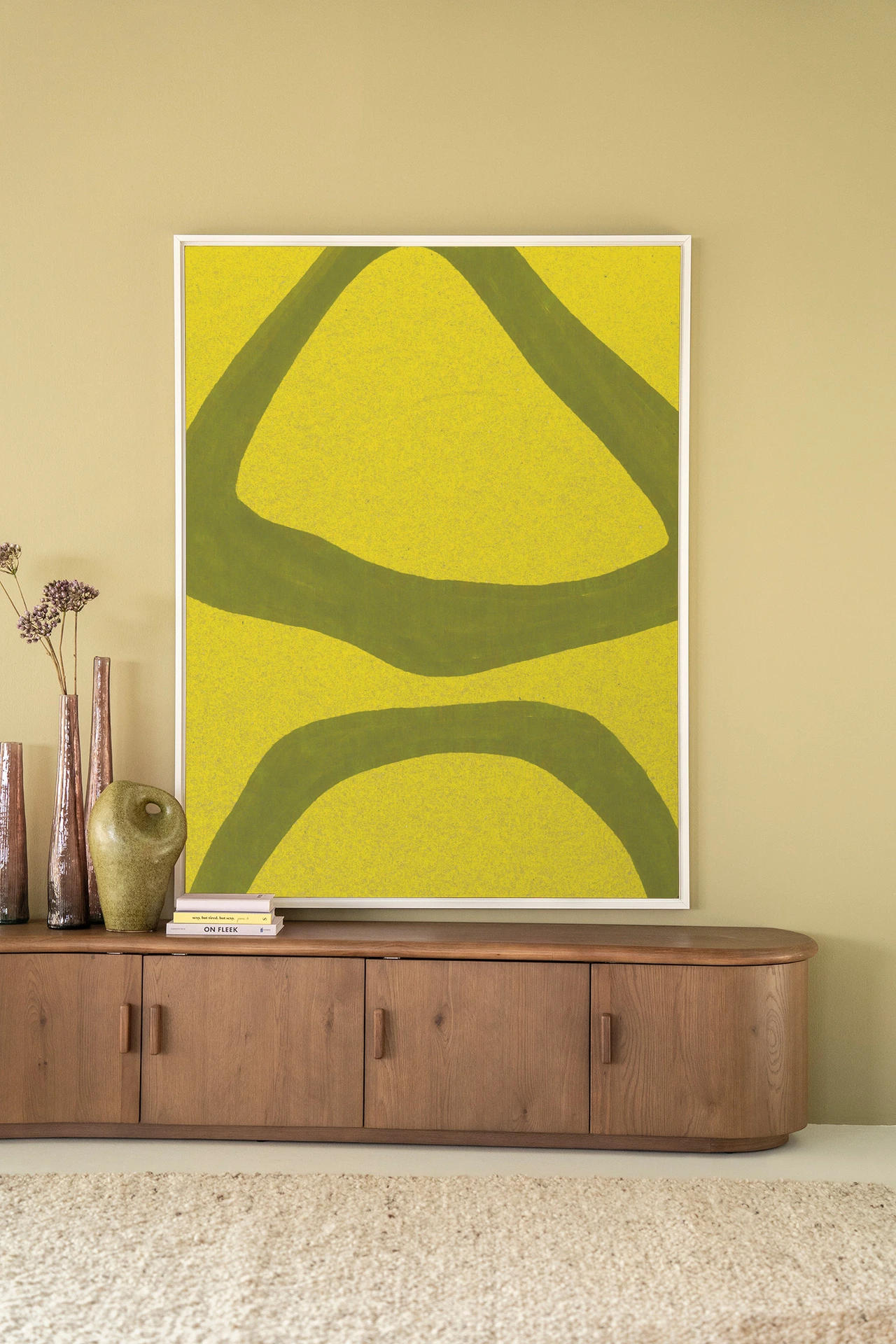 Wall Hanging Elementa Verde 2 - Urban Cotton