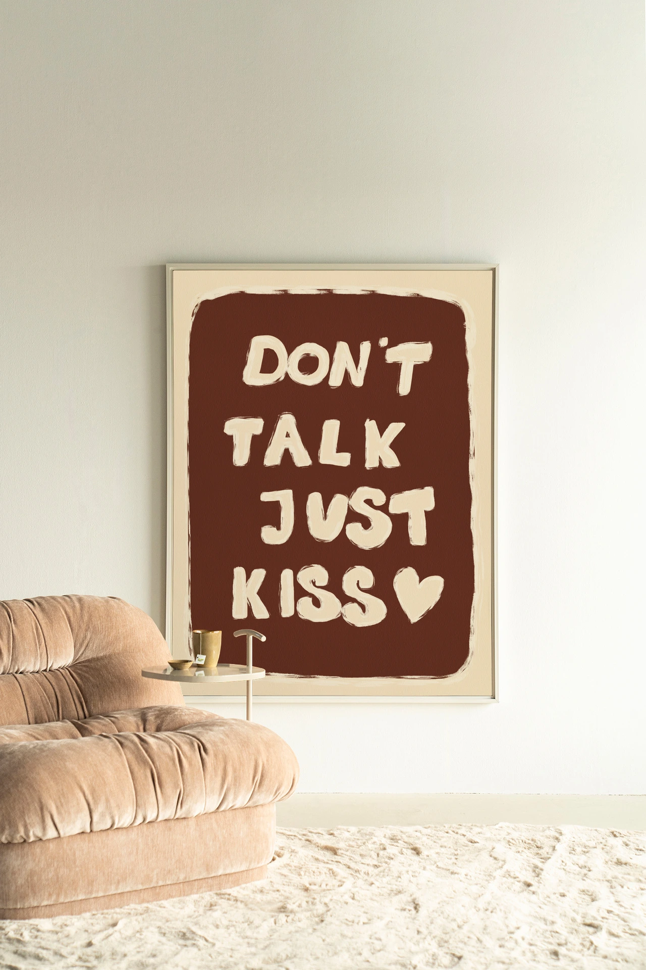 Wall Hanging Just Kiss - Urban Cotton
