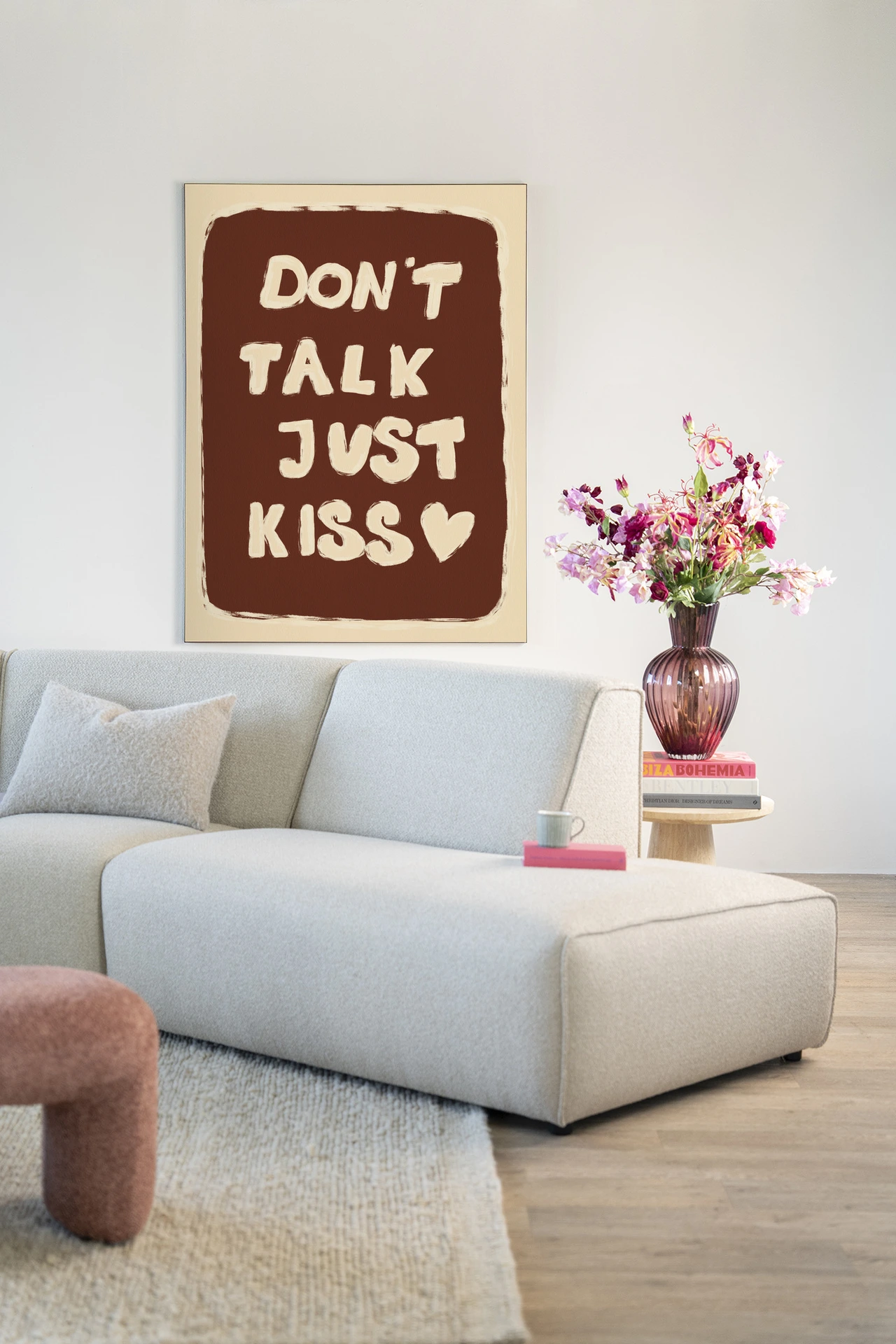 Wall Hanging Just Kiss - Urban Cotton