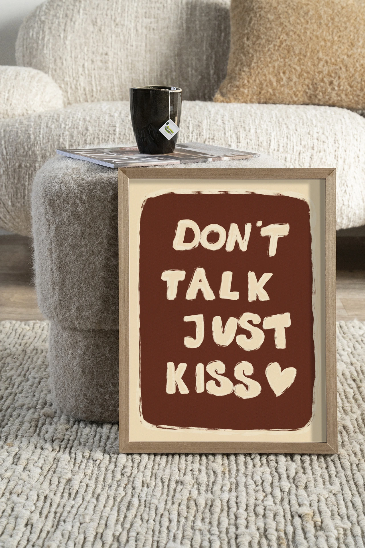 Wall Hanging Just Kiss - Urban Cotton