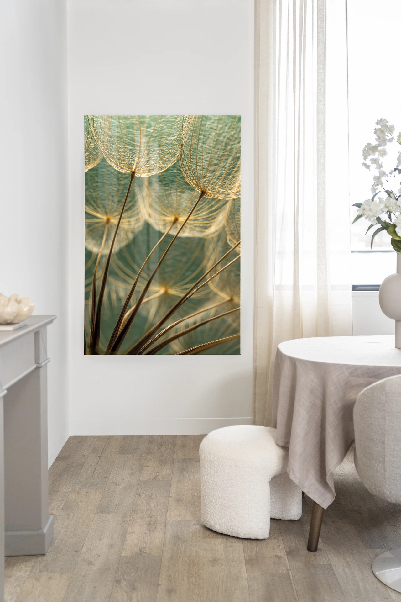 Wall Hanging Van Abstractie Tot Detail - Urban Cotton