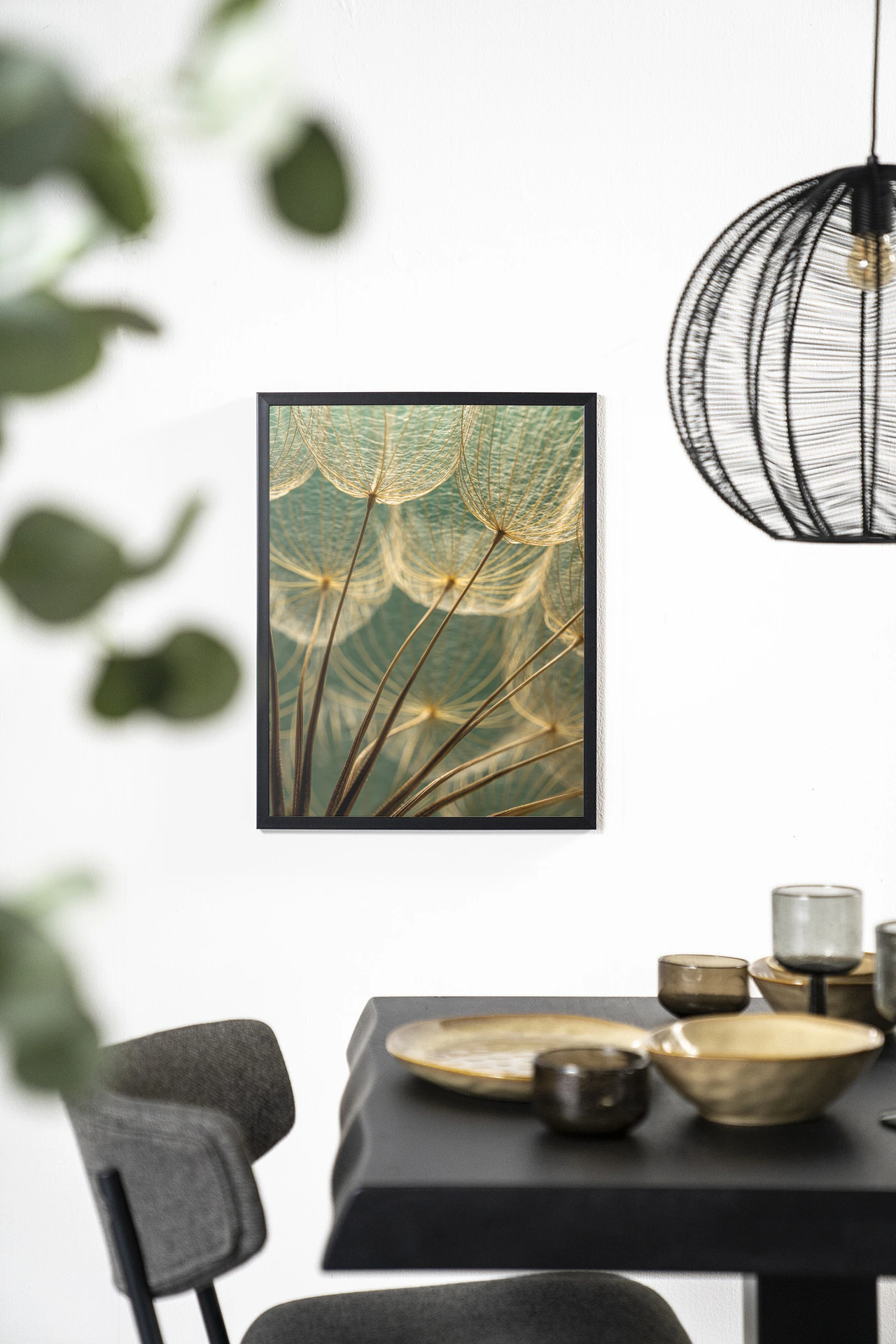 Wall Hanging Van Abstractie Tot Detail - Urban Cotton