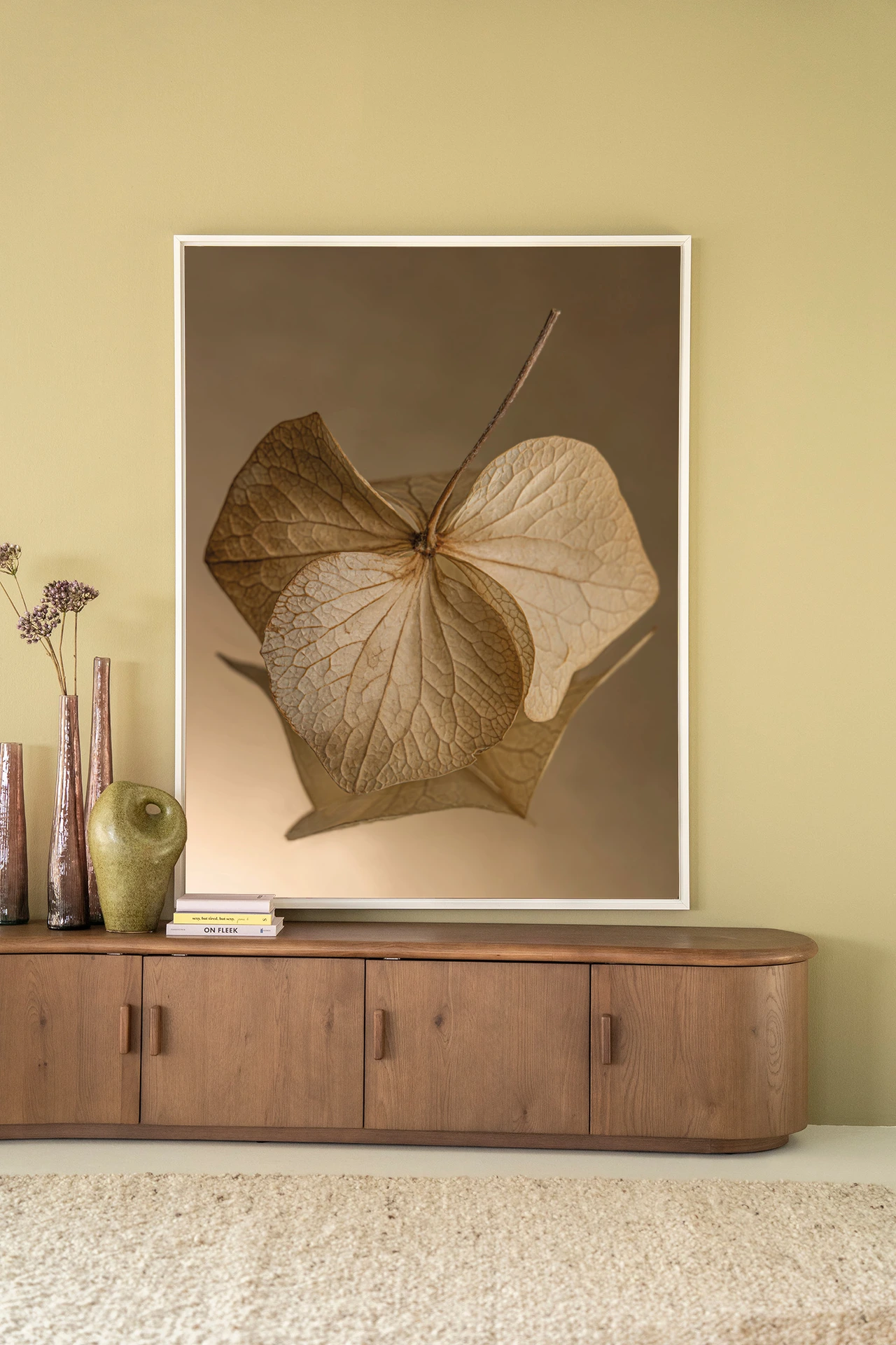 Wall Hanging Leaf Me: Sheltered - Urban Cotton
