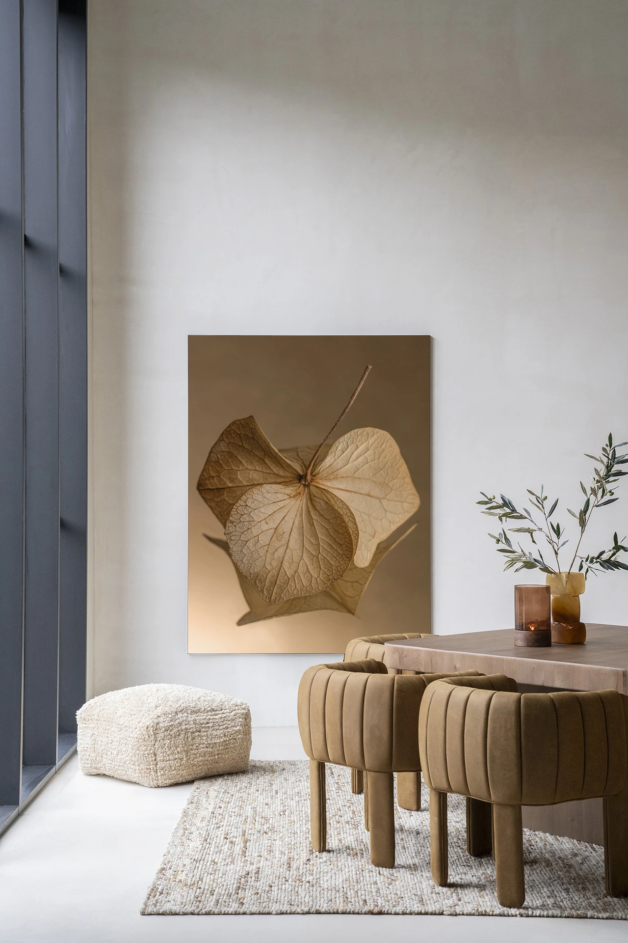 Wall Hanging Leaf Me: Sheltered - Urban Cotton