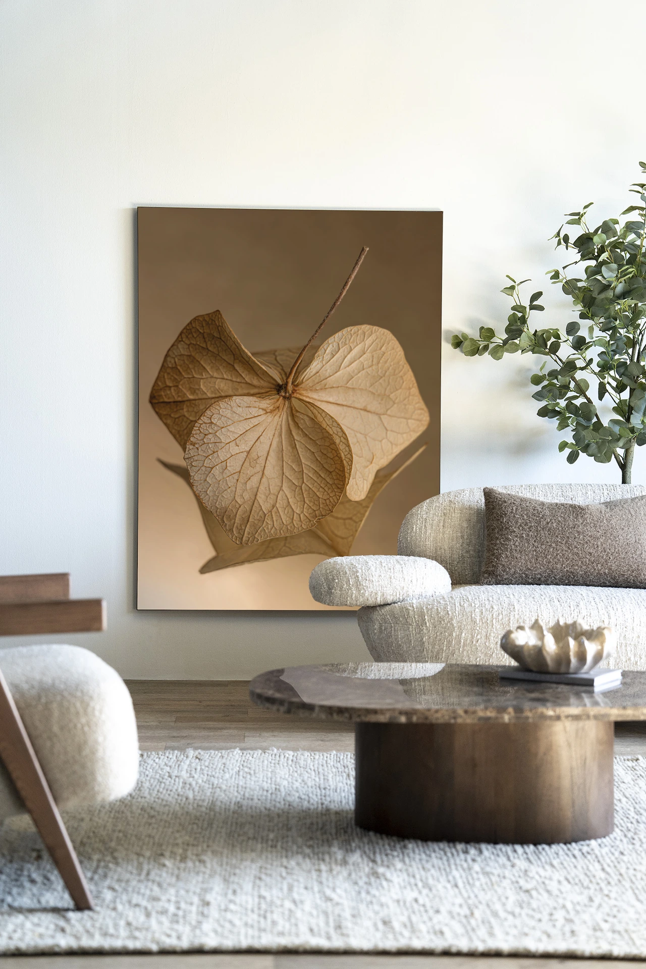 Wall Hanging Leaf Me: Sheltered - Urban Cotton
