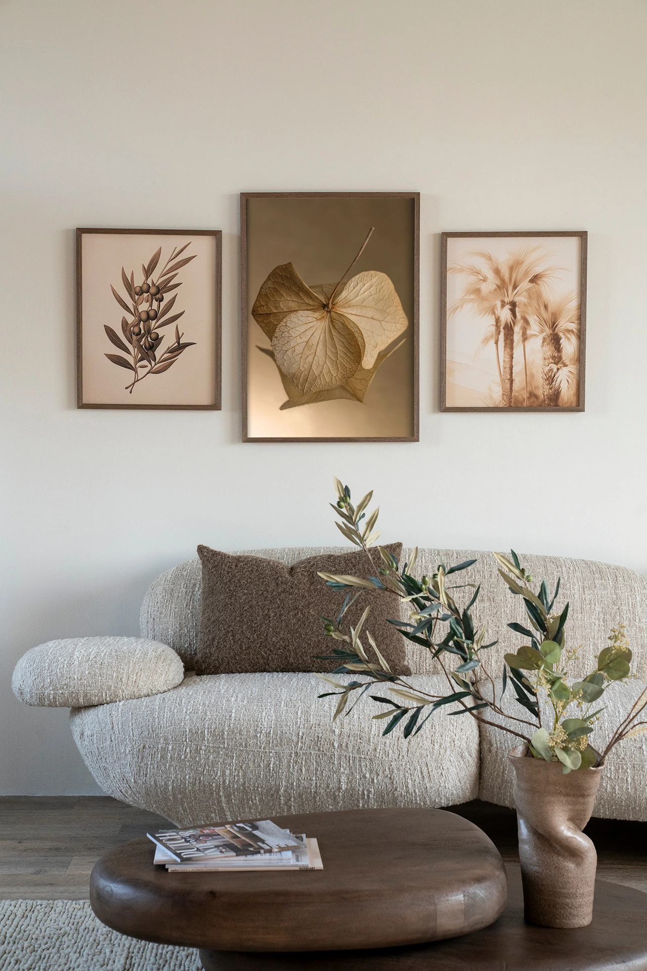 Wall Hanging Leaf Me: Sheltered - Urban Cotton