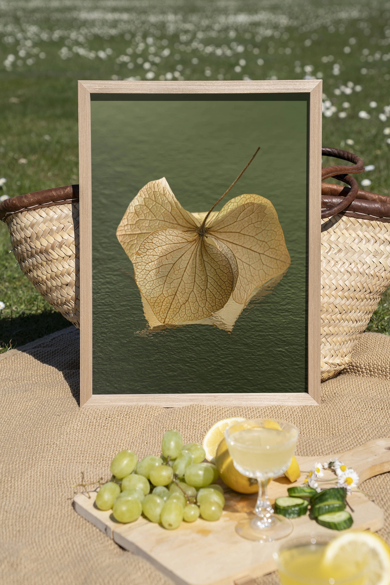 Wall Hanging Leaf Me: In The Green - Urban Cotton