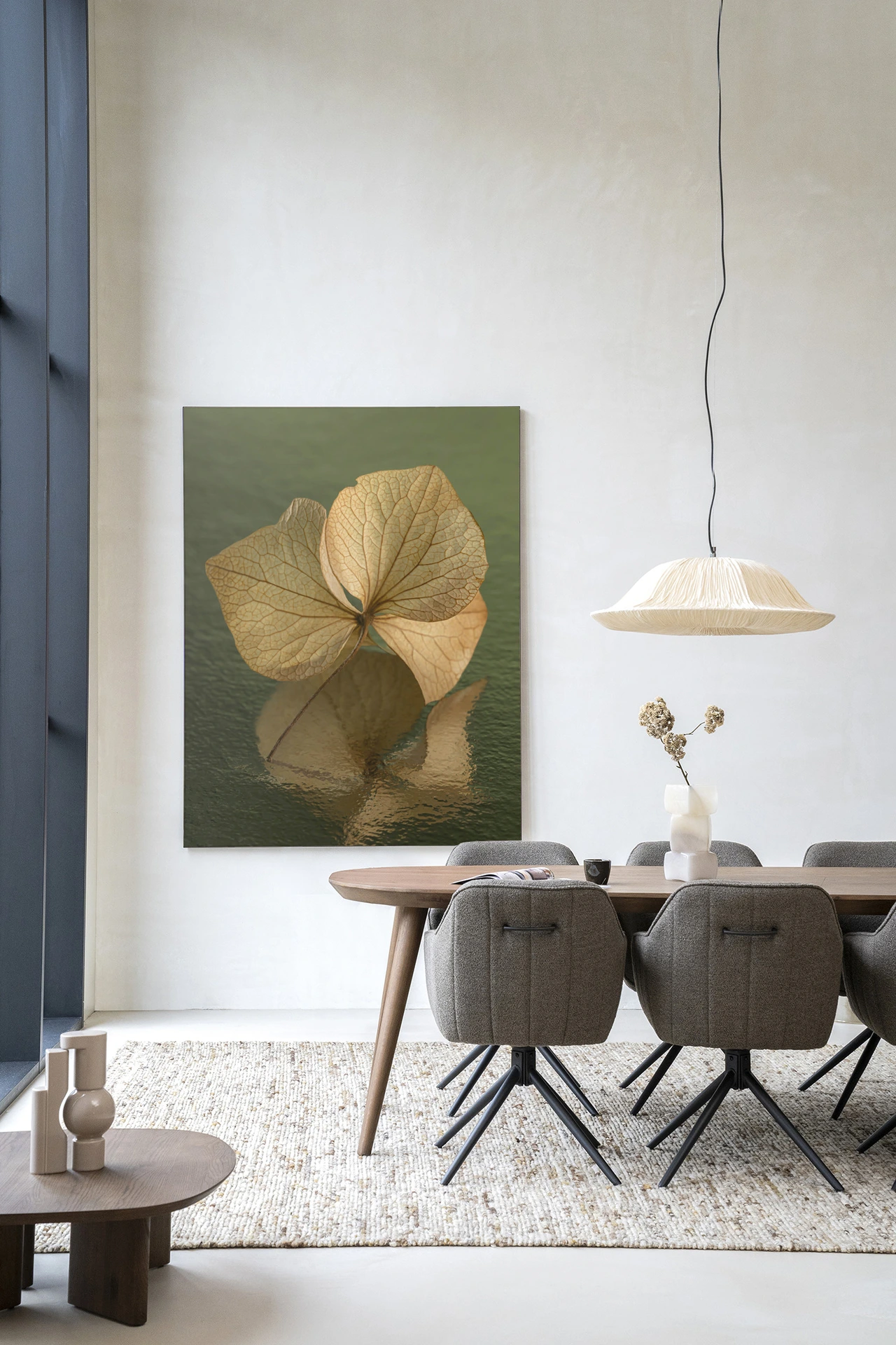 Wall Hanging Leaf Me: In Reflection - Urban Cotton