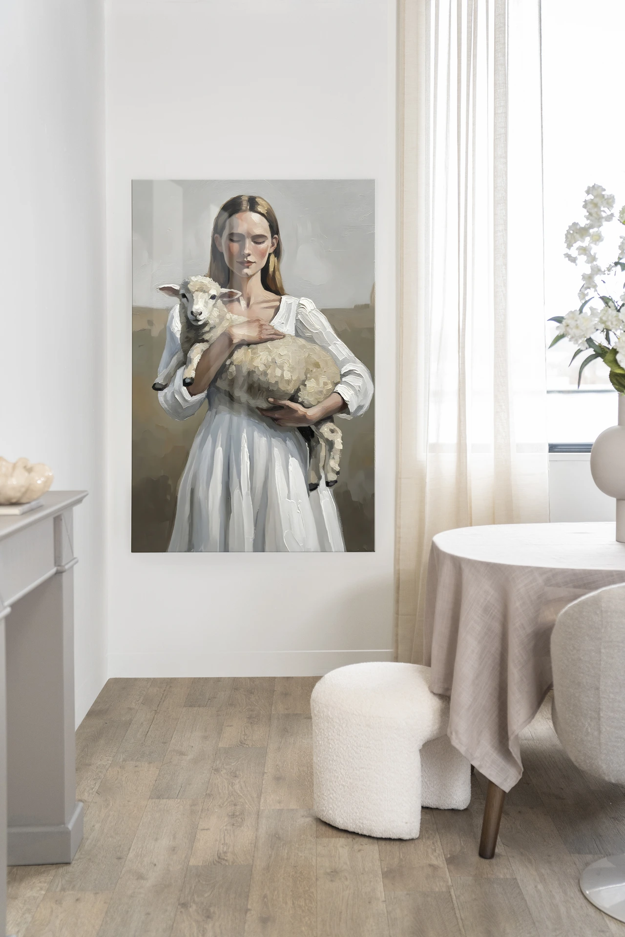 Wall Hanging Baby Sheep - Urban Cotton