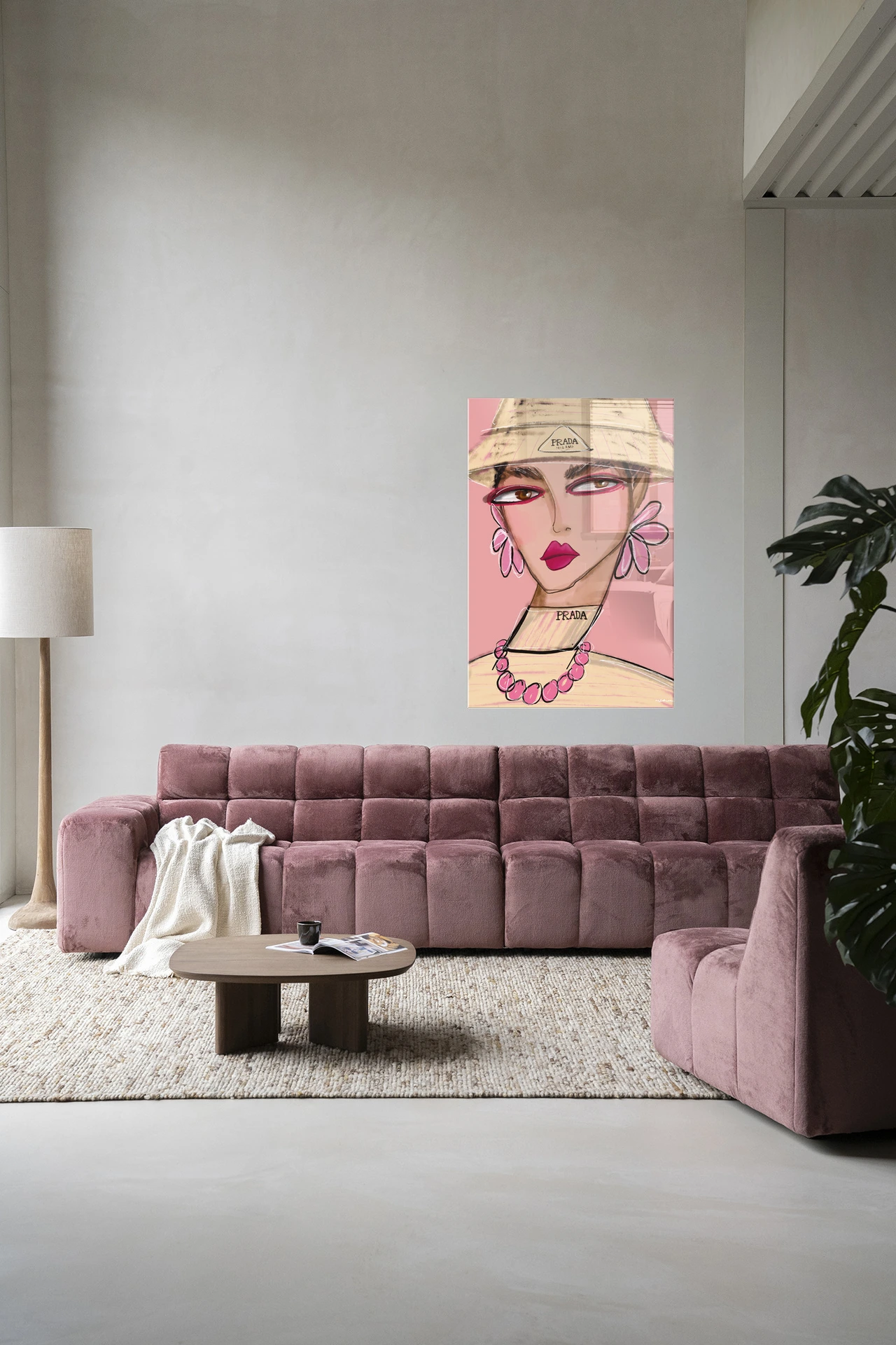 Wall Hanging She Wears Prada - Urban Cotton