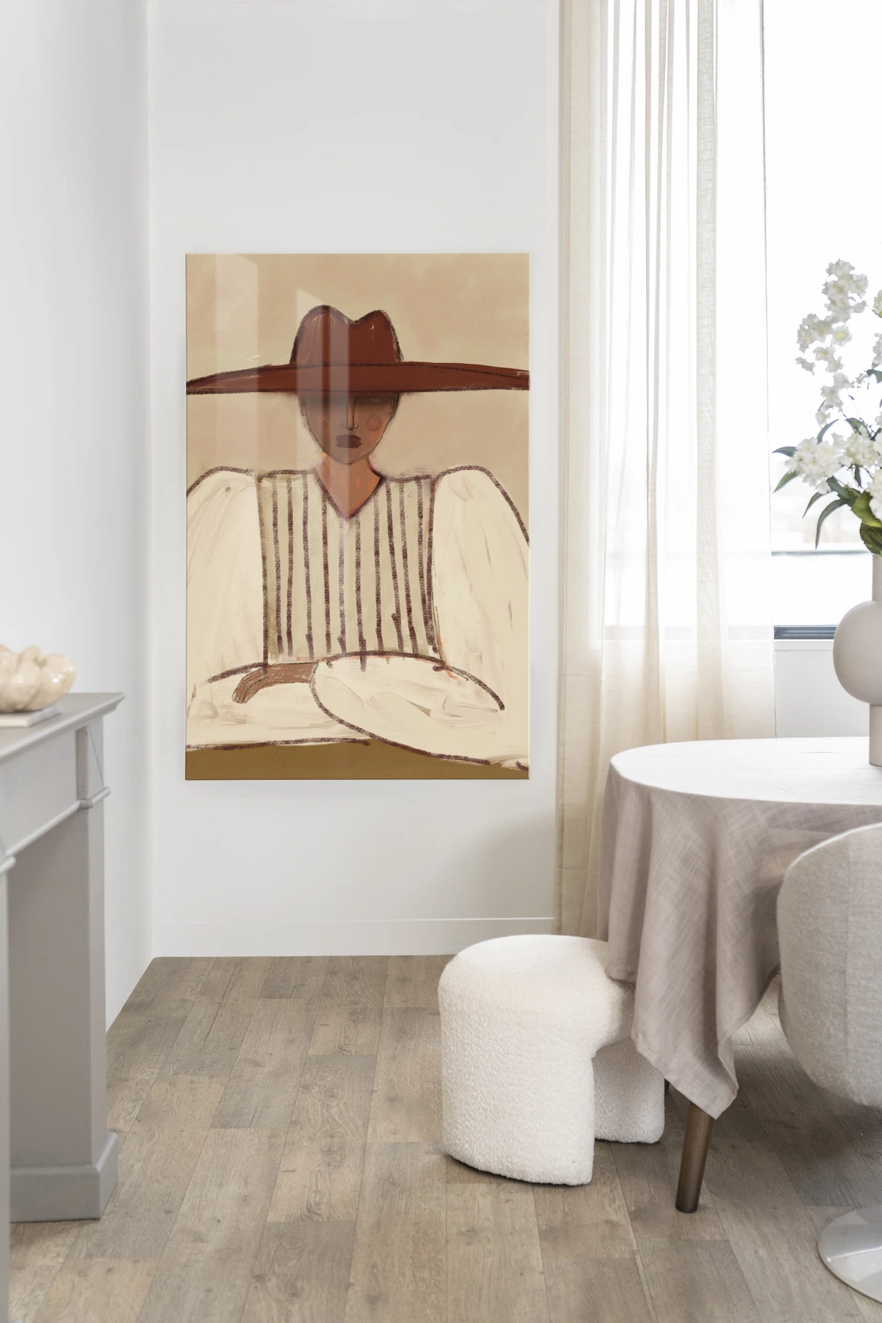 Wall Hanging Sunhat - Urban Cotton