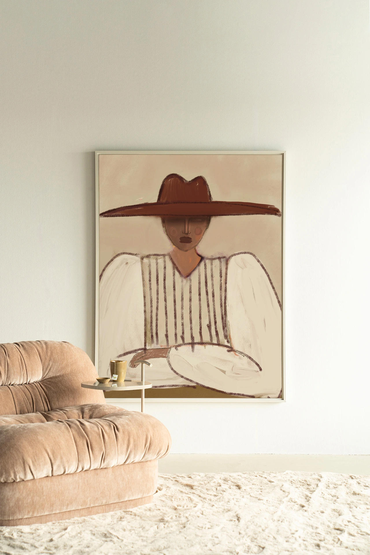 Wall Hanging Sunhat - Urban Cotton