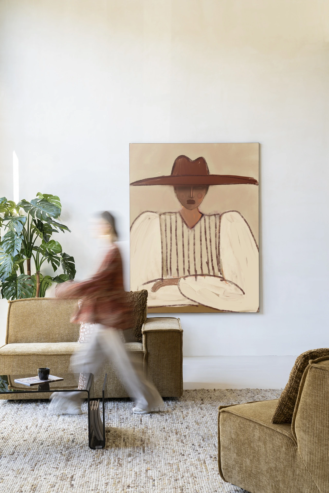 Wall Hanging Sunhat - Urban Cotton