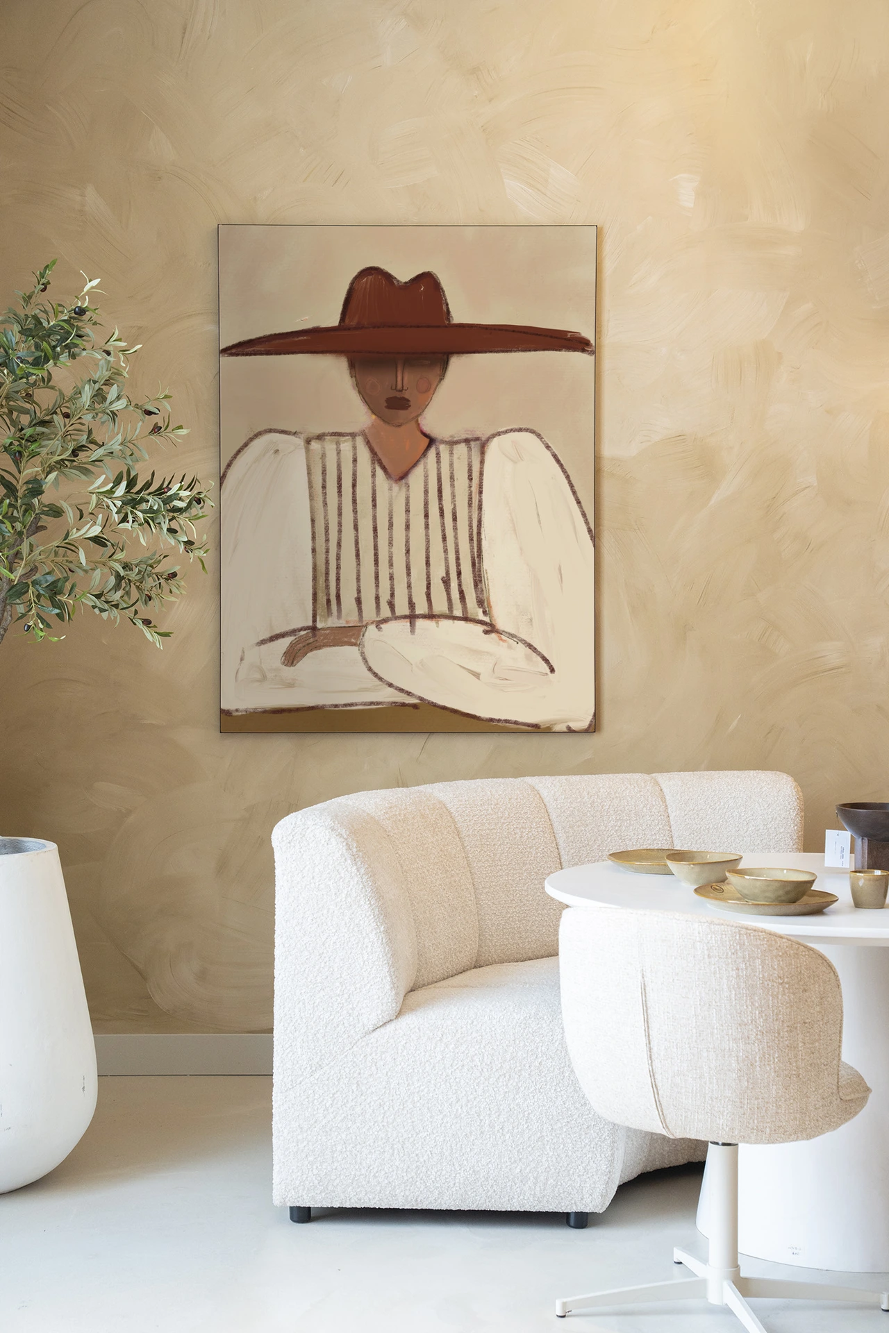 Wall Hanging Sunhat - Urban Cotton