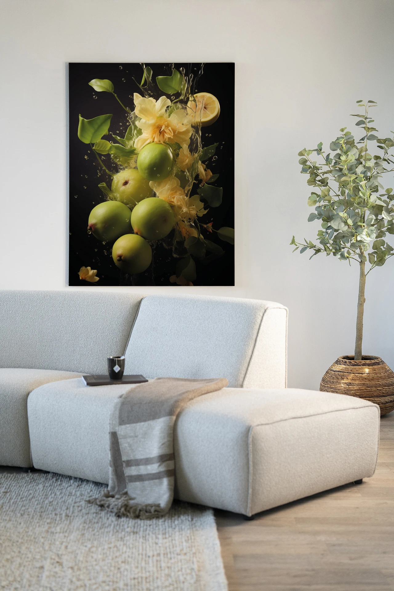 Wall Hanging Green Fruit Explosion - Urban Cotton